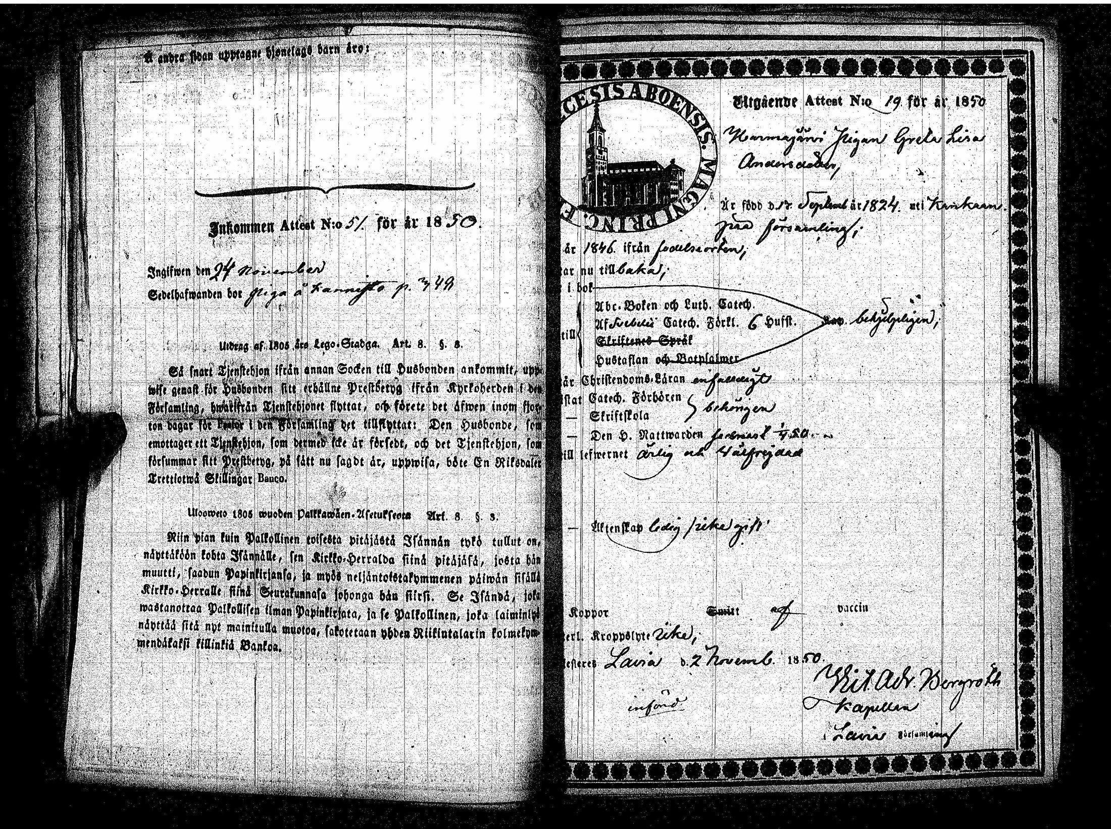 [ ../kirjat/Kirkonkirjat/kankaanpaa/muuttokirjoja_1850-1852_jk519/kuvat/30.jpg ]