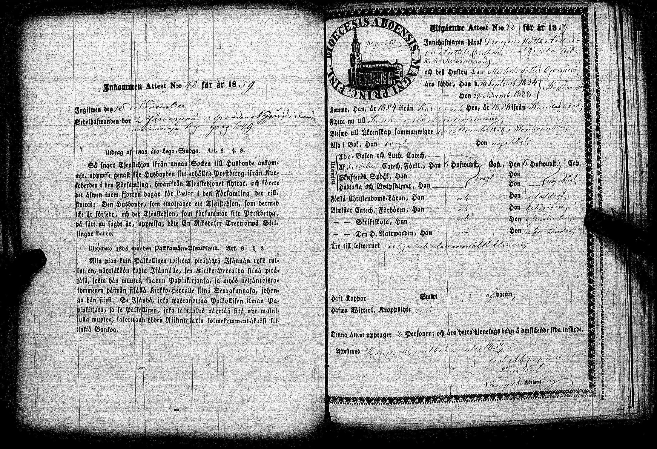 [ ../kirjat/Kirkonkirjat/kankaanpaa/muuttokirjoja_1858-1860_jk520/kuvat/113.jpg ]