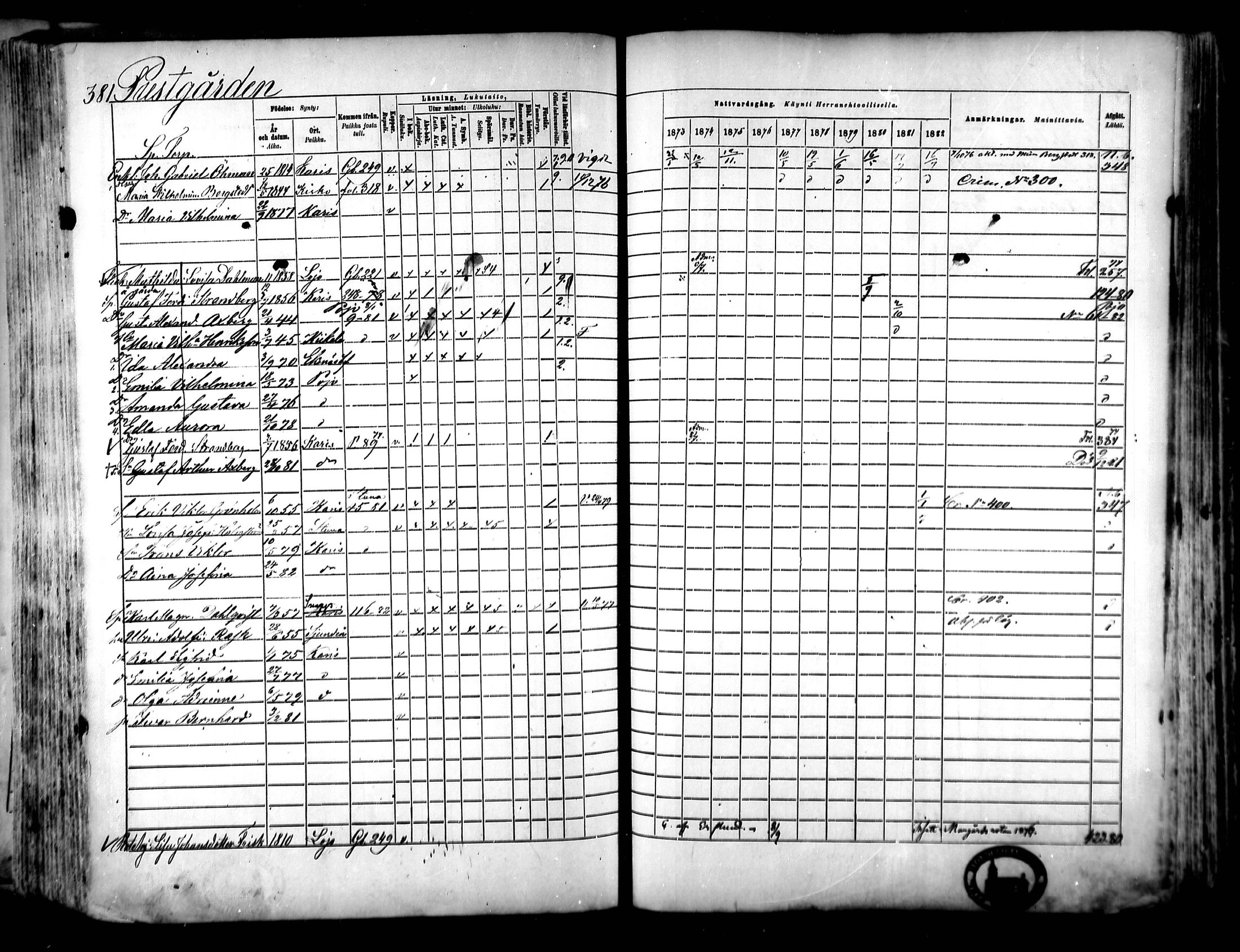 [ ../kirjat/Kirkonkirjat/karjaa/rippikirja_1873-1882_mko128-145/kuvat/370.jpg ]