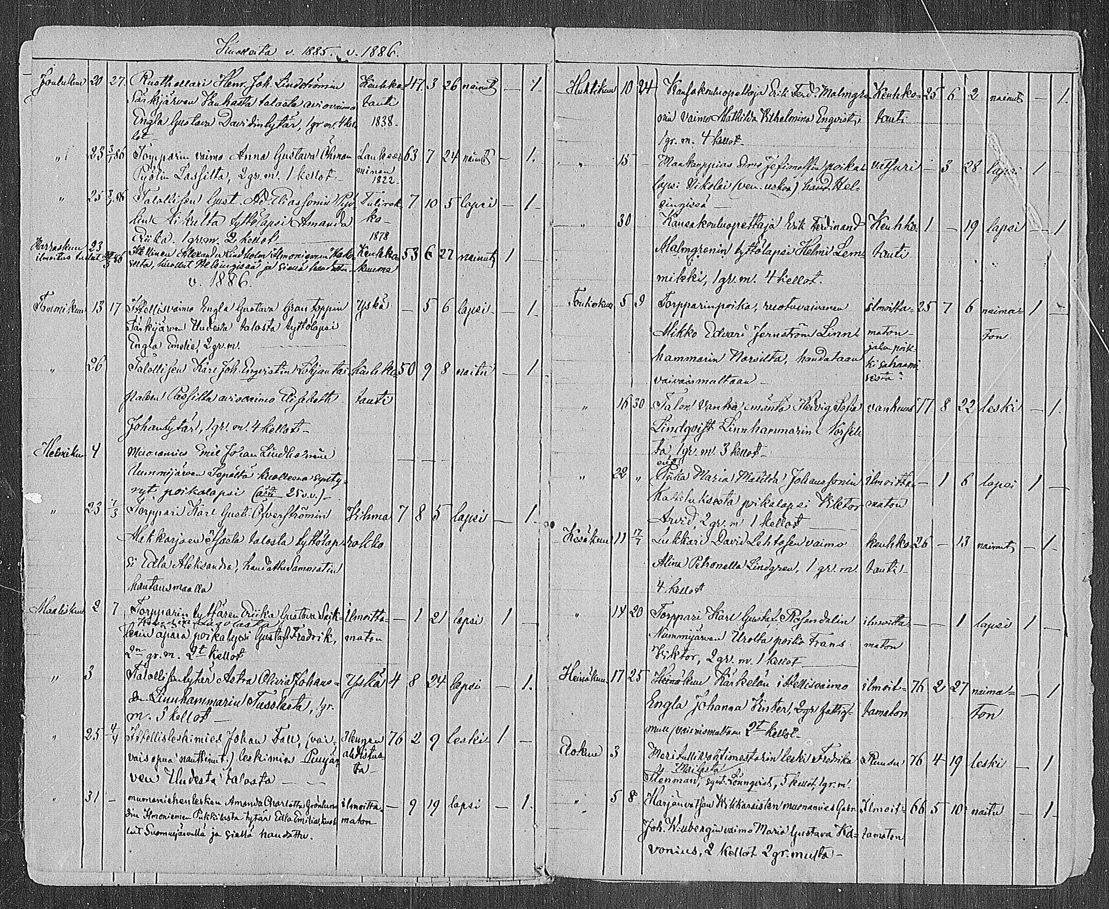 [ ../kirjat/Kirkonkirjat/karjalohja/kuolleet_1839-1886_mko30-31/kuvat/52.jpg ]