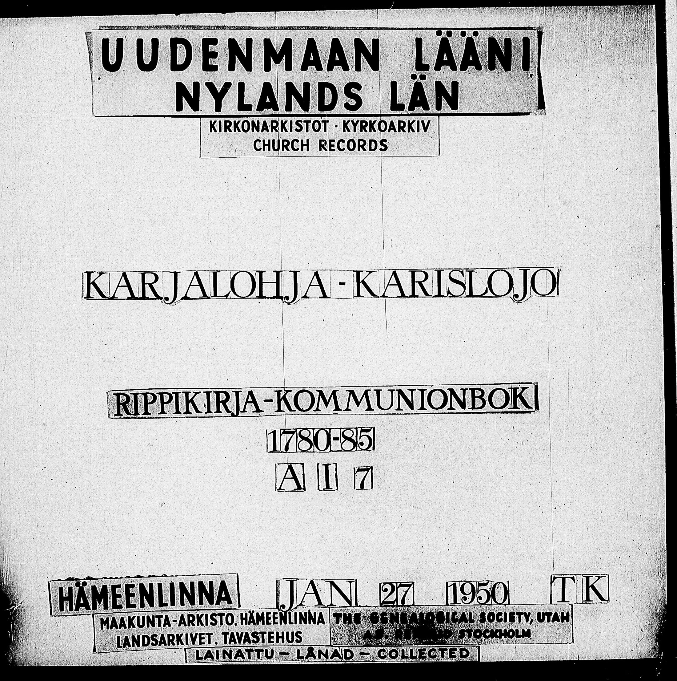 [ ../kirjat/Kirkonkirjat/karjalohja/rippikirja_1780-1785_tk689/kuvat/1.jpg ]