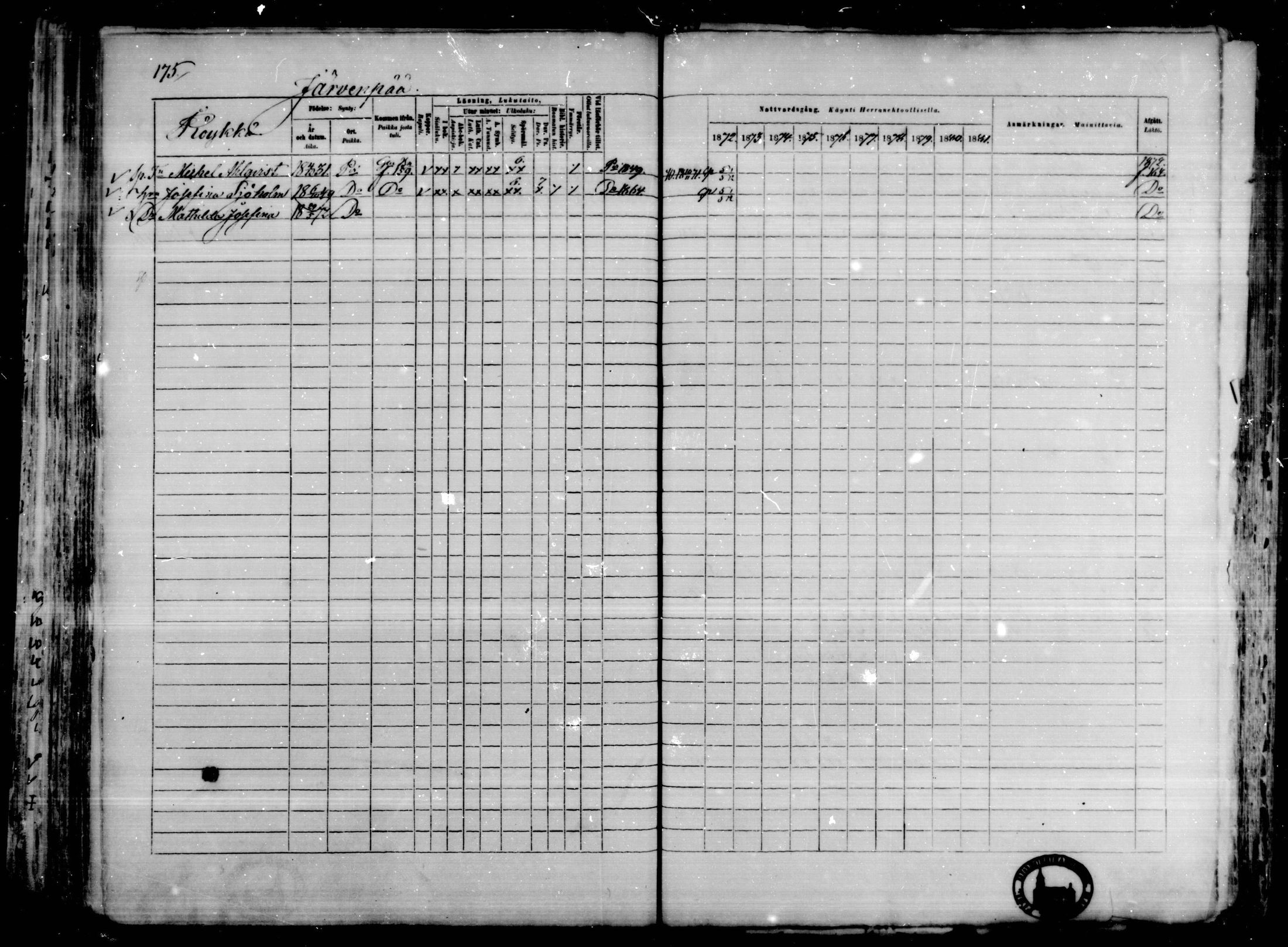 [ ../kirjat/Kirkonkirjat/karkkila/rippikirja_1872-1881_mko105-118/kuvat/154.jpg ]