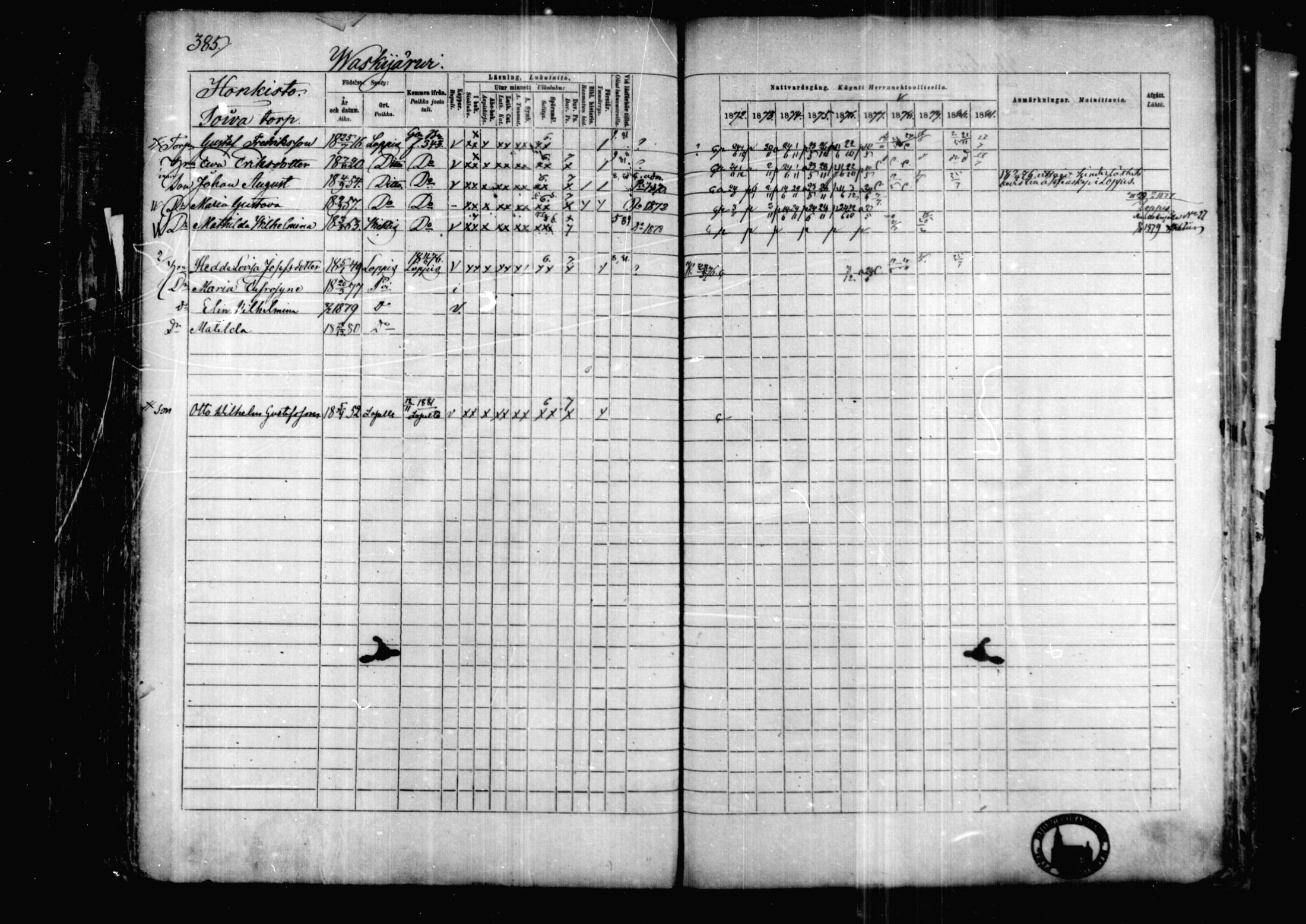 [ ../kirjat/Kirkonkirjat/karkkila/rippikirja_1872-1881_mko105-118/kuvat/338.jpg ]