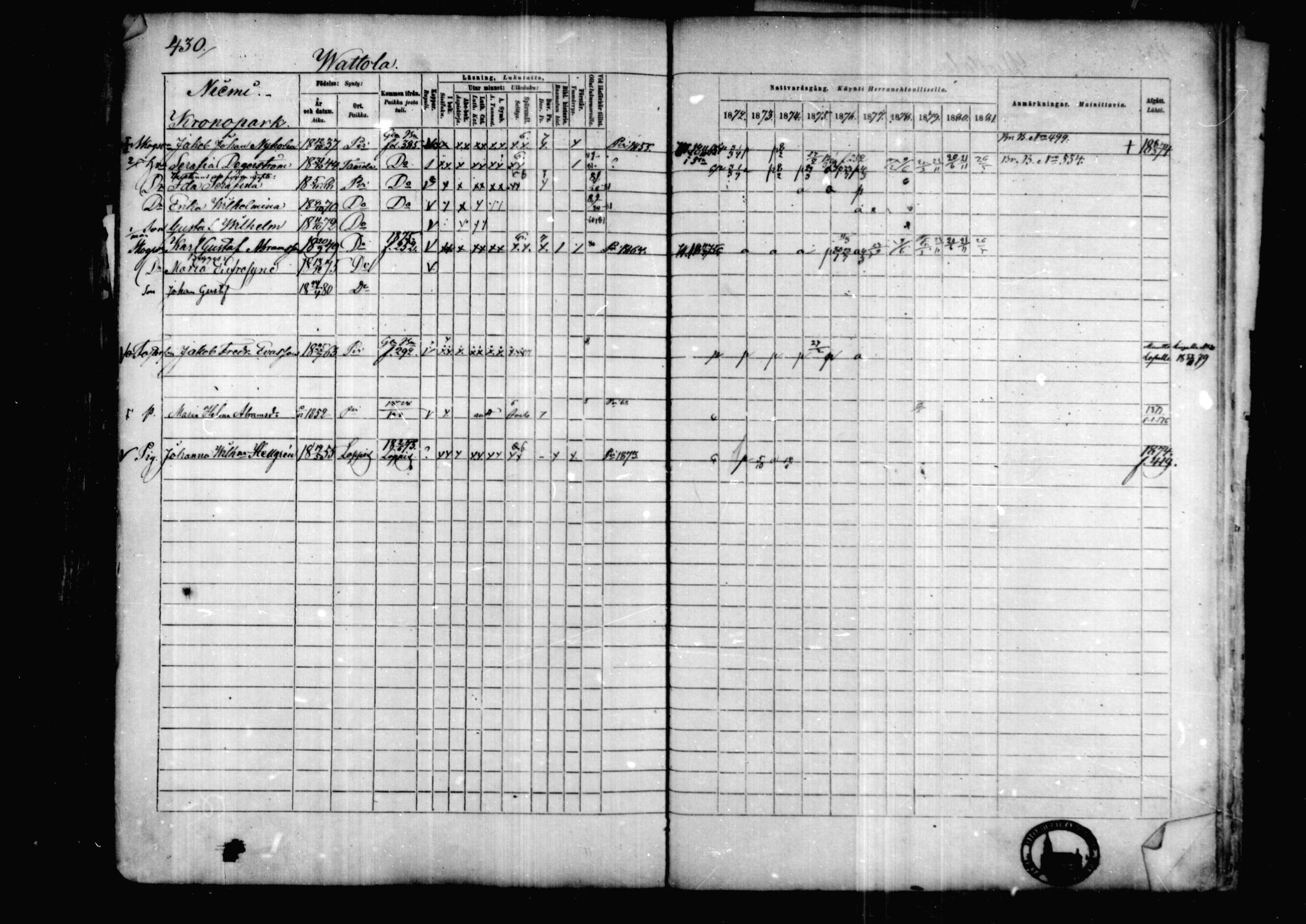 [ ../kirjat/Kirkonkirjat/karkkila/rippikirja_1872-1881_mko105-118/kuvat/375.jpg ]
