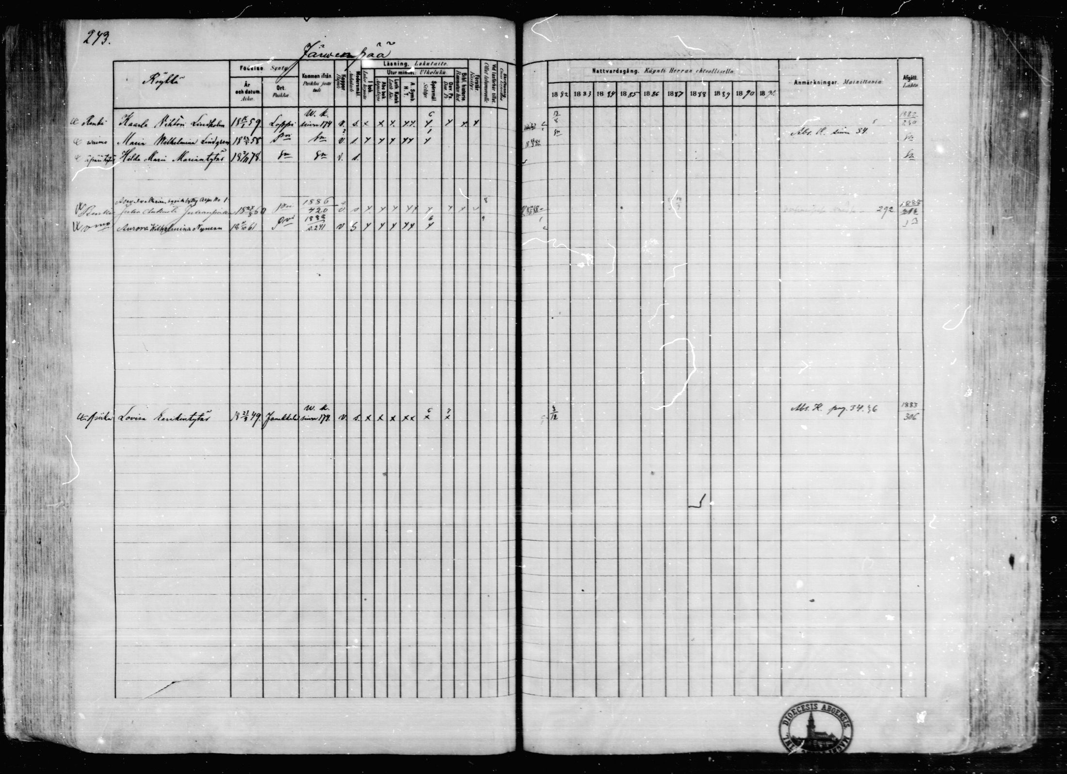 [ ../kirjat/Kirkonkirjat/karkkila/rippikirja_1882-1891_mko119-136/kuvat/210.jpg ]
