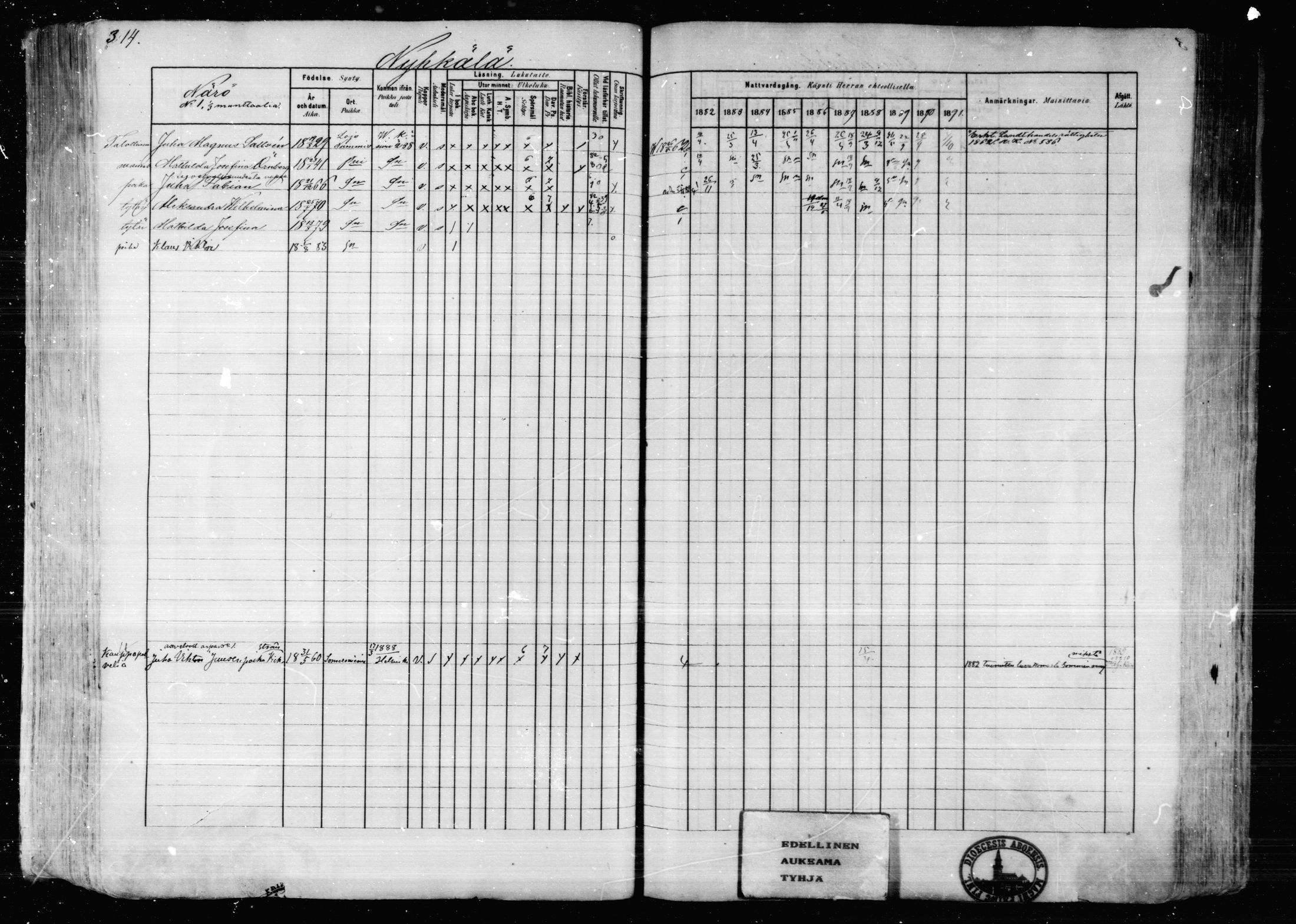 [ ../kirjat/Kirkonkirjat/karkkila/rippikirja_1882-1891_mko119-136/kuvat/277.jpg ]