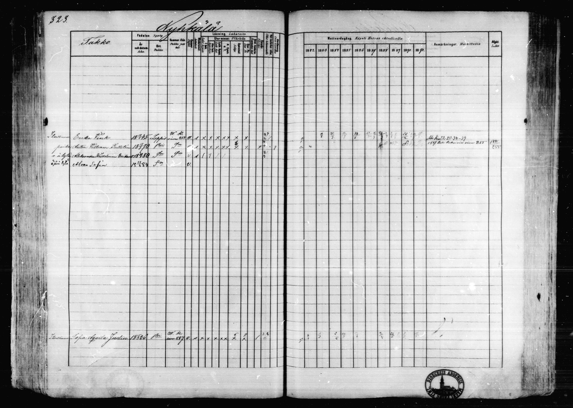 [ ../kirjat/Kirkonkirjat/karkkila/rippikirja_1882-1891_mko119-136/kuvat/287.jpg ]