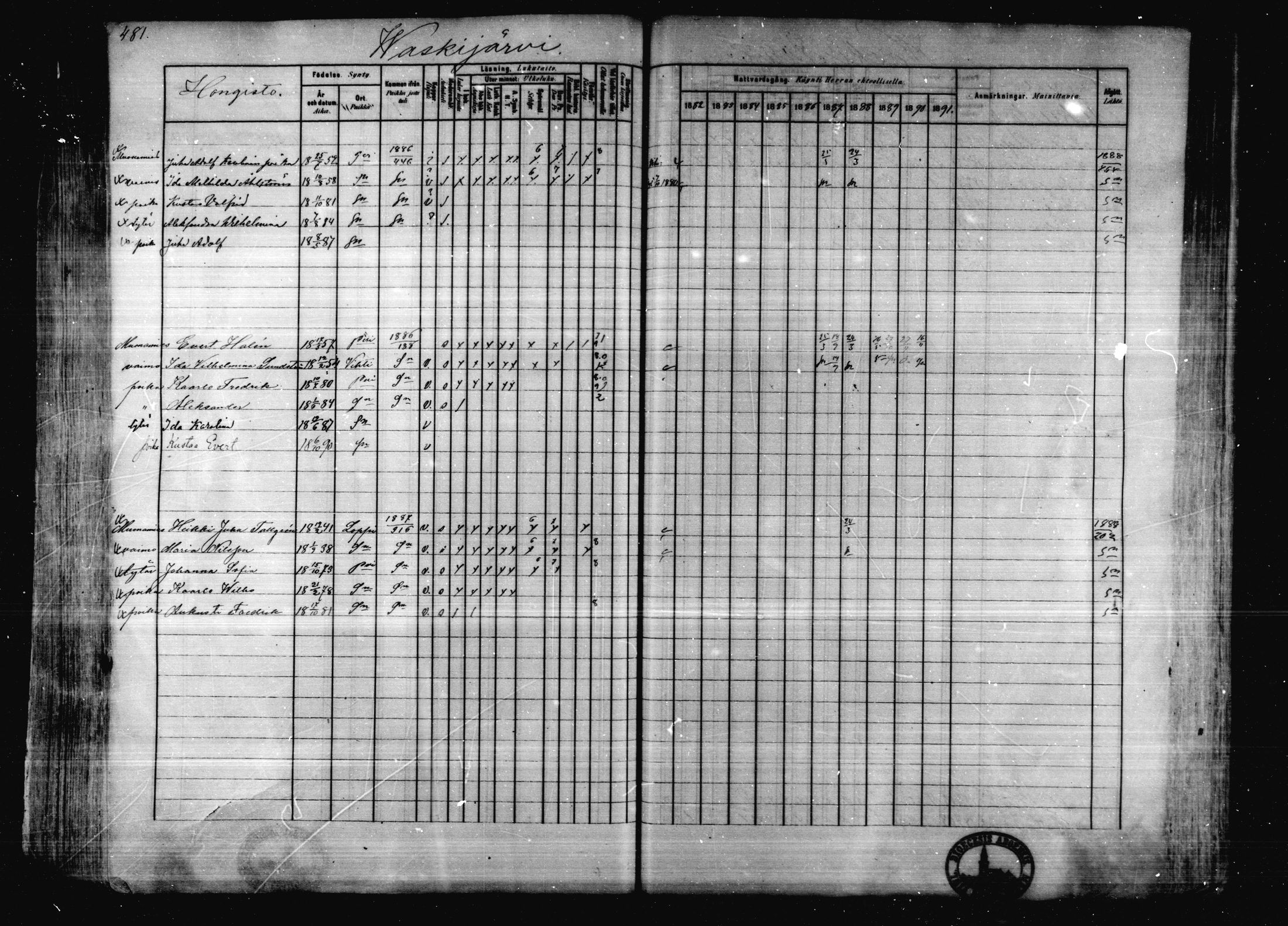[ ../kirjat/Kirkonkirjat/karkkila/rippikirja_1882-1891_mko119-136/kuvat/428.jpg ]