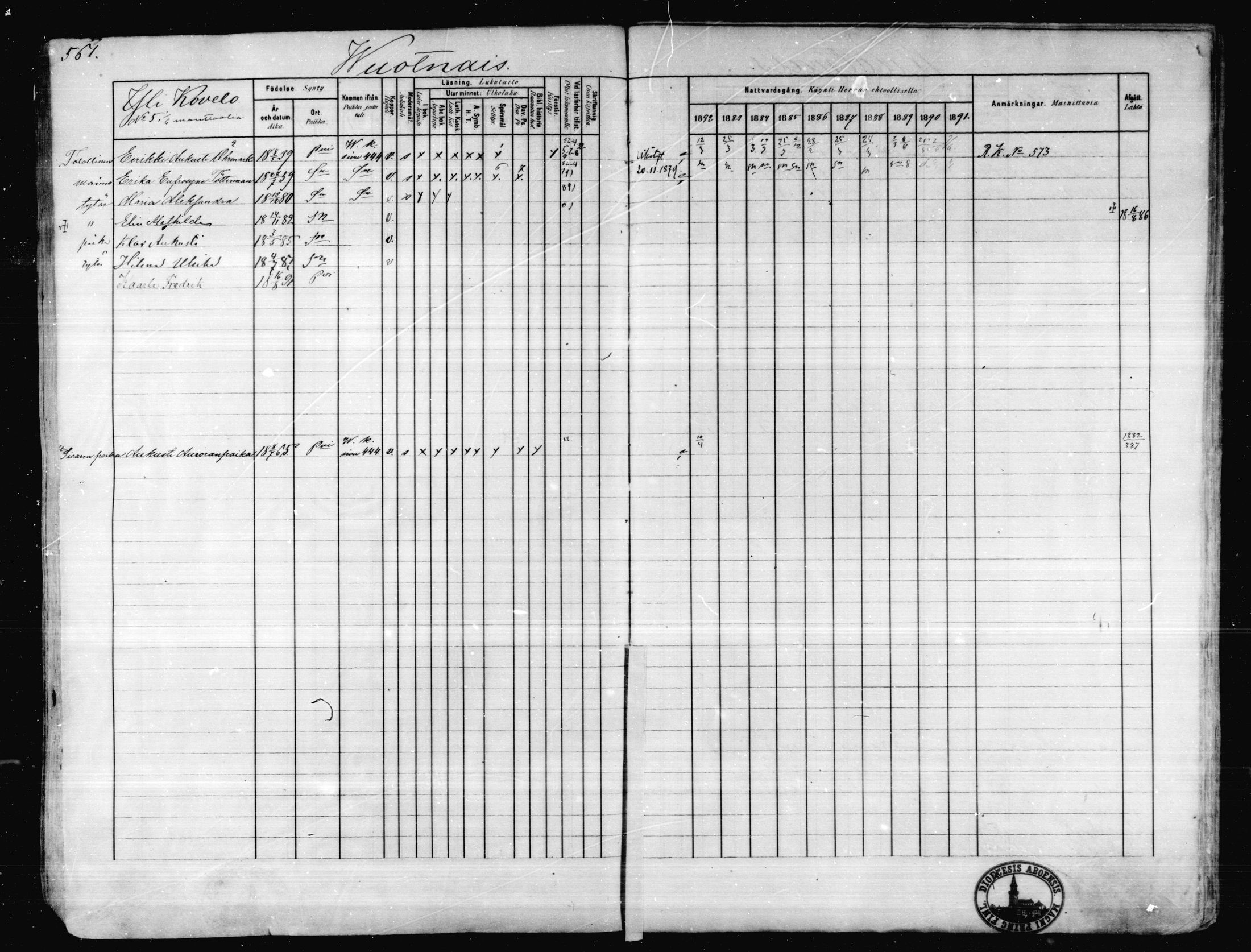 [ ../kirjat/Kirkonkirjat/karkkila/rippikirja_1882-1891_mko119-136/kuvat/499.jpg ]