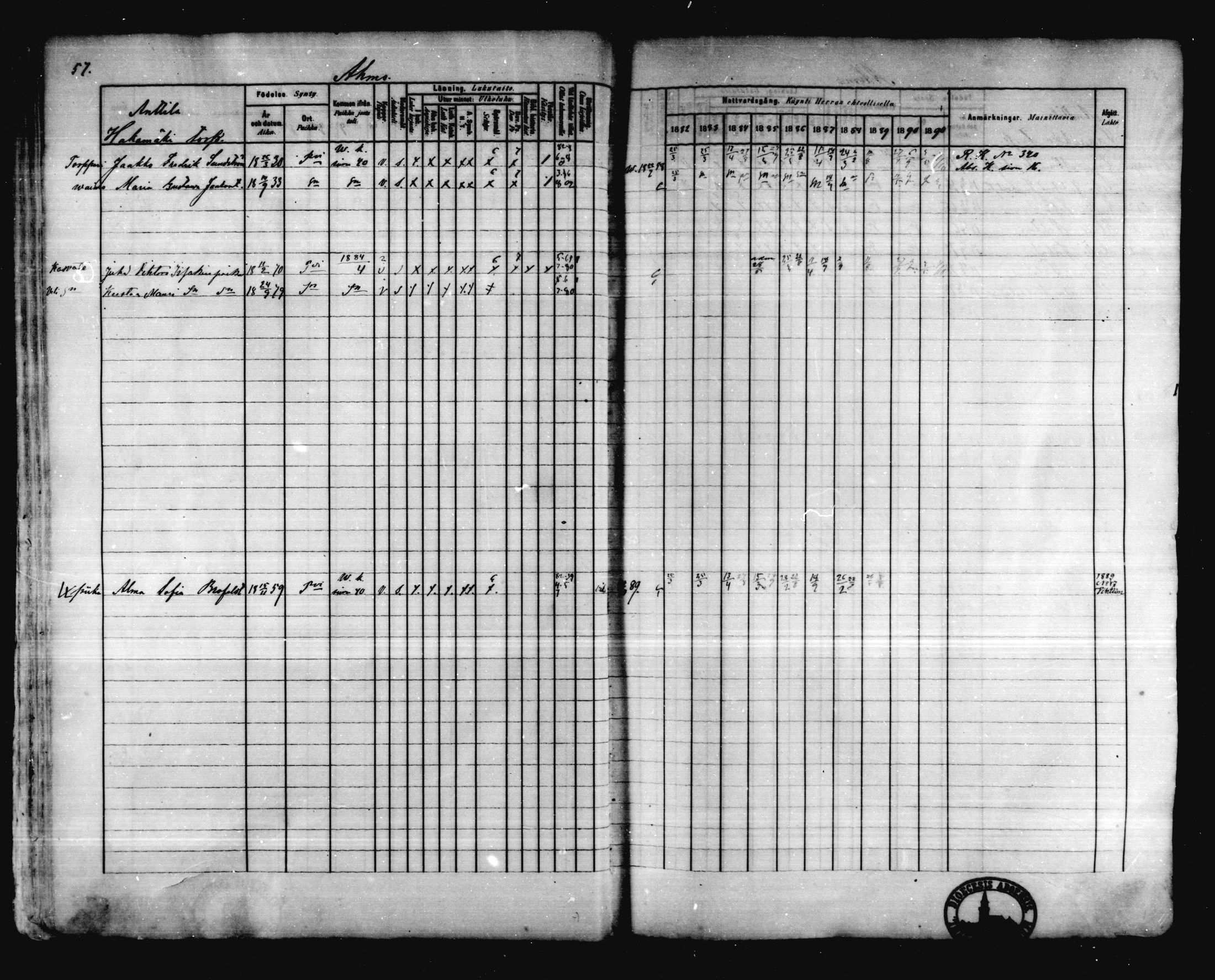 [ ../kirjat/Kirkonkirjat/karkkila/rippikirja_1882-1891_mko119-136/kuvat/52.jpg ]