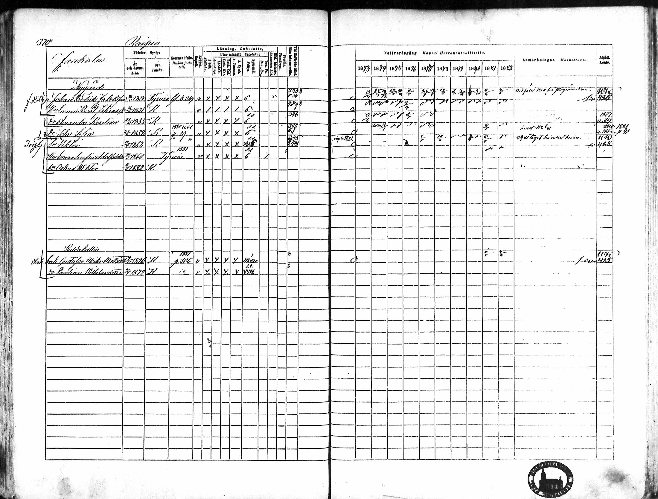 [ ../kirjat/Kirkonkirjat/karkku/rippikirja_1873-1882_mko161-174/kuvat/356.jpg ]