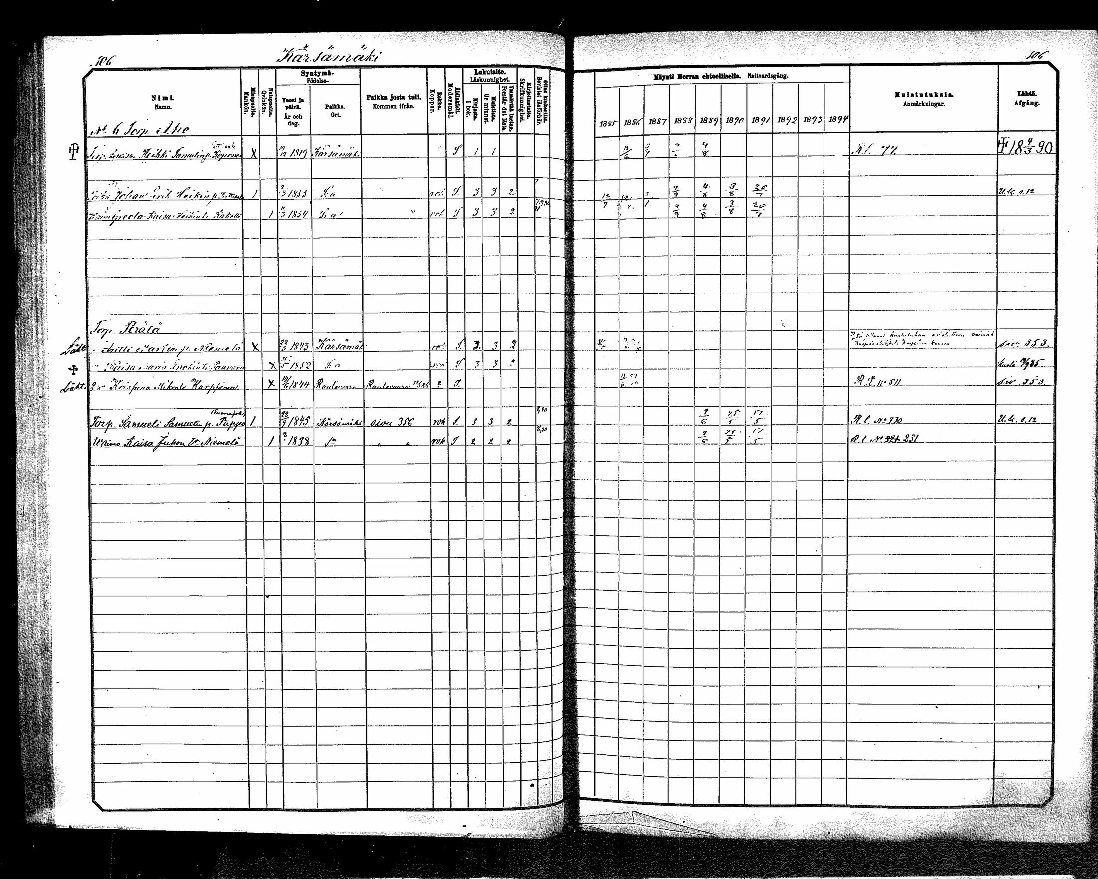 [ ../kirjat/Kirkonkirjat/karsamaki/rippikirja_1885-1891_mko77-89/kuvat/104.jpg ]