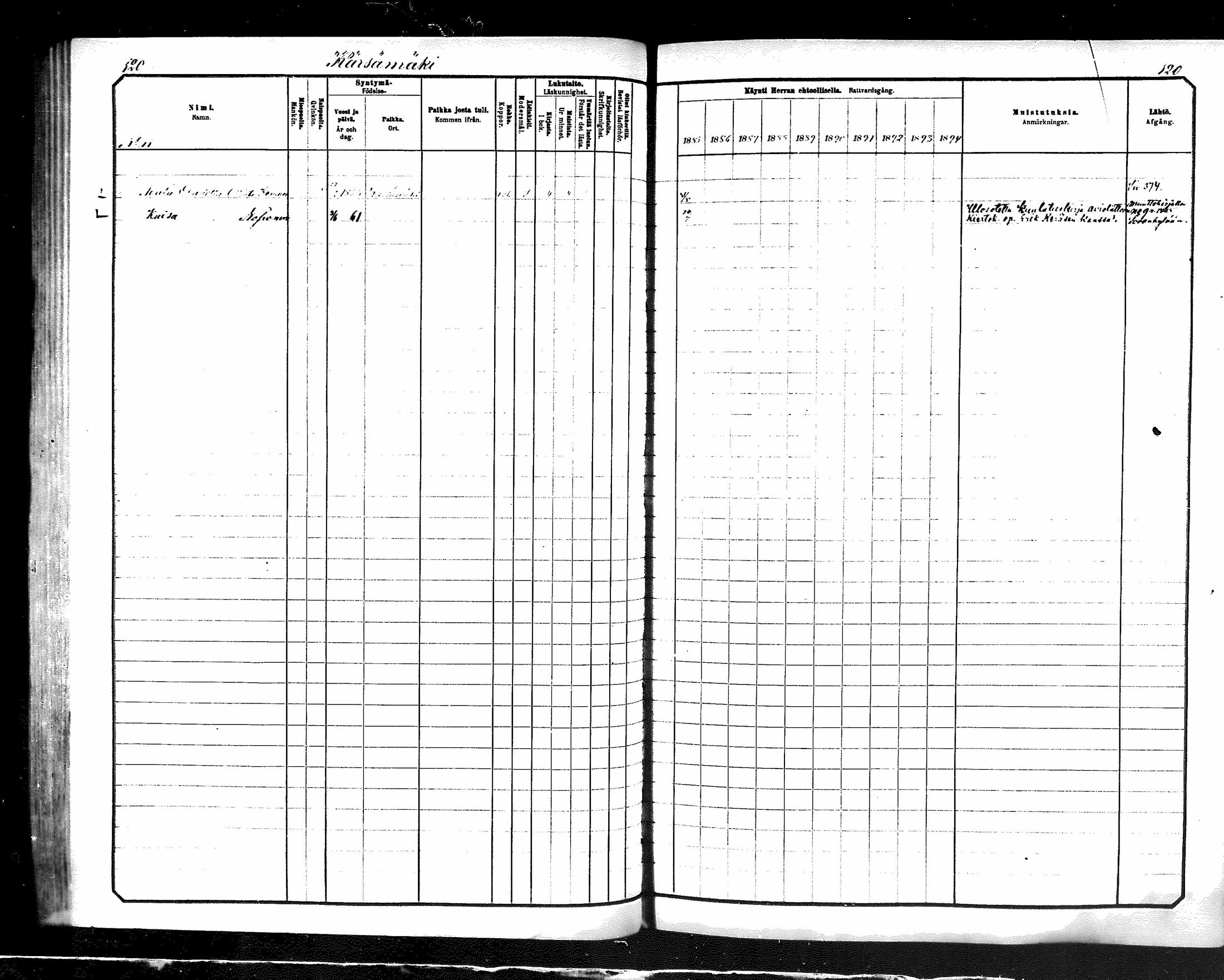 [ ../kirjat/Kirkonkirjat/karsamaki/rippikirja_1885-1891_mko77-89/kuvat/118.jpg ]