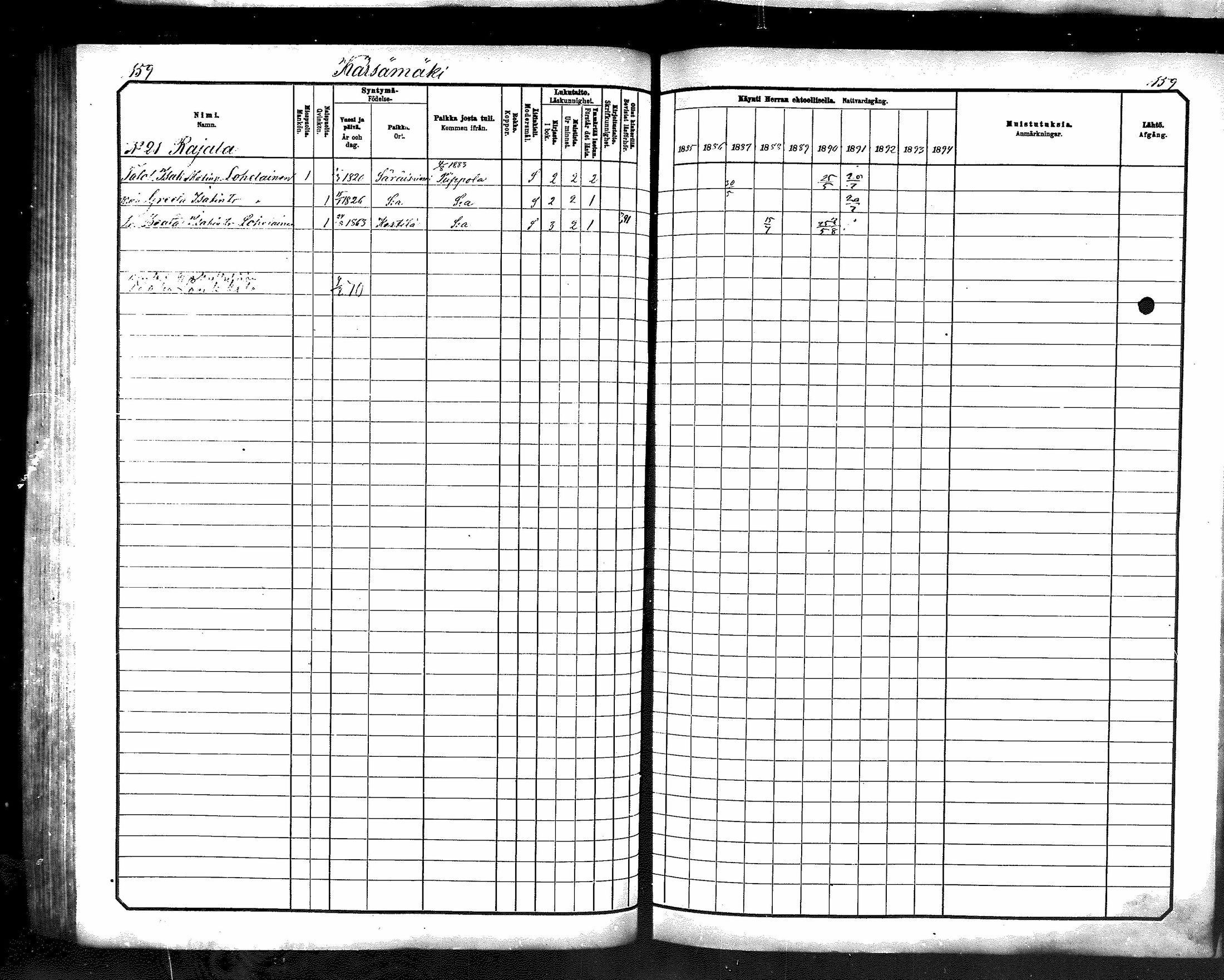 [ ../kirjat/Kirkonkirjat/karsamaki/rippikirja_1885-1891_mko77-89/kuvat/157.jpg ]