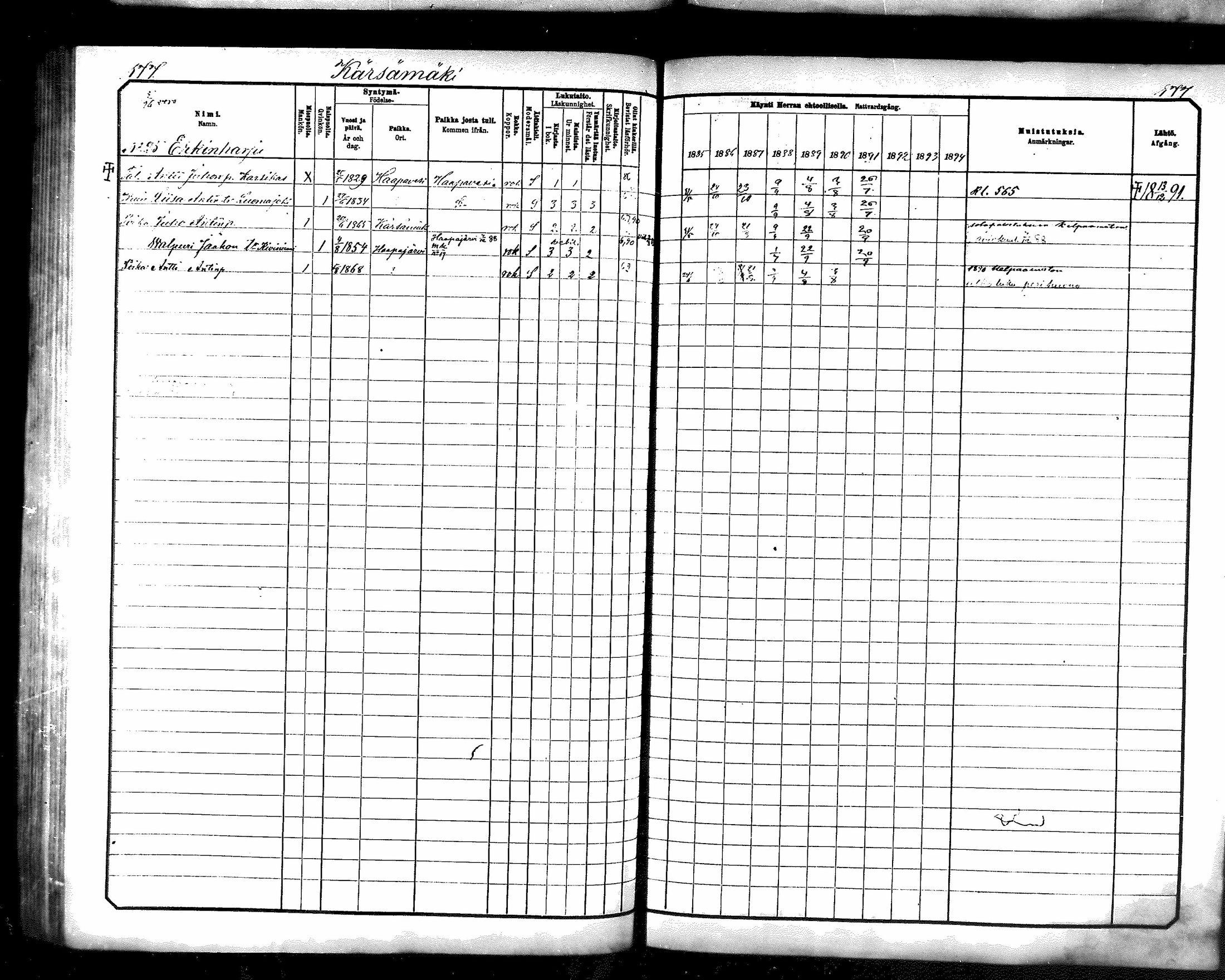 [ ../kirjat/Kirkonkirjat/karsamaki/rippikirja_1885-1891_mko77-89/kuvat/175.jpg ]
