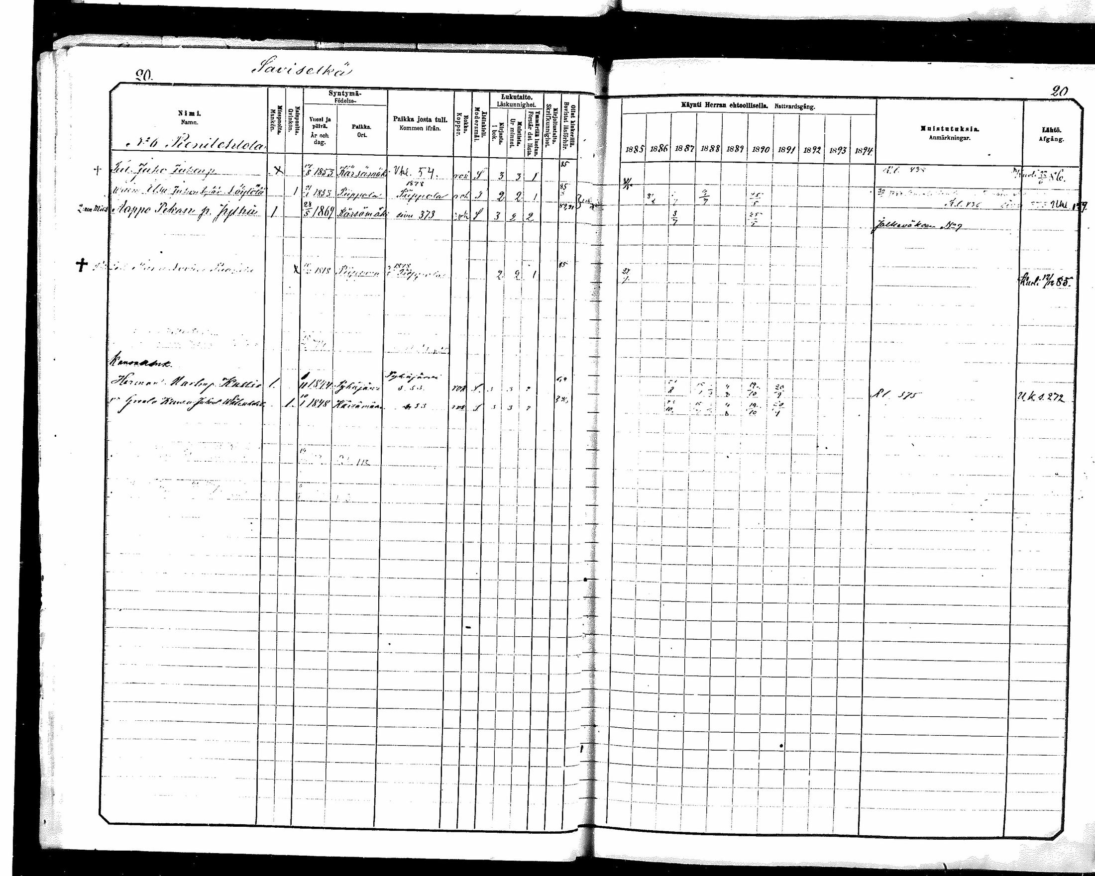 [ ../kirjat/Kirkonkirjat/karsamaki/rippikirja_1885-1891_mko77-89/kuvat/25.jpg ]