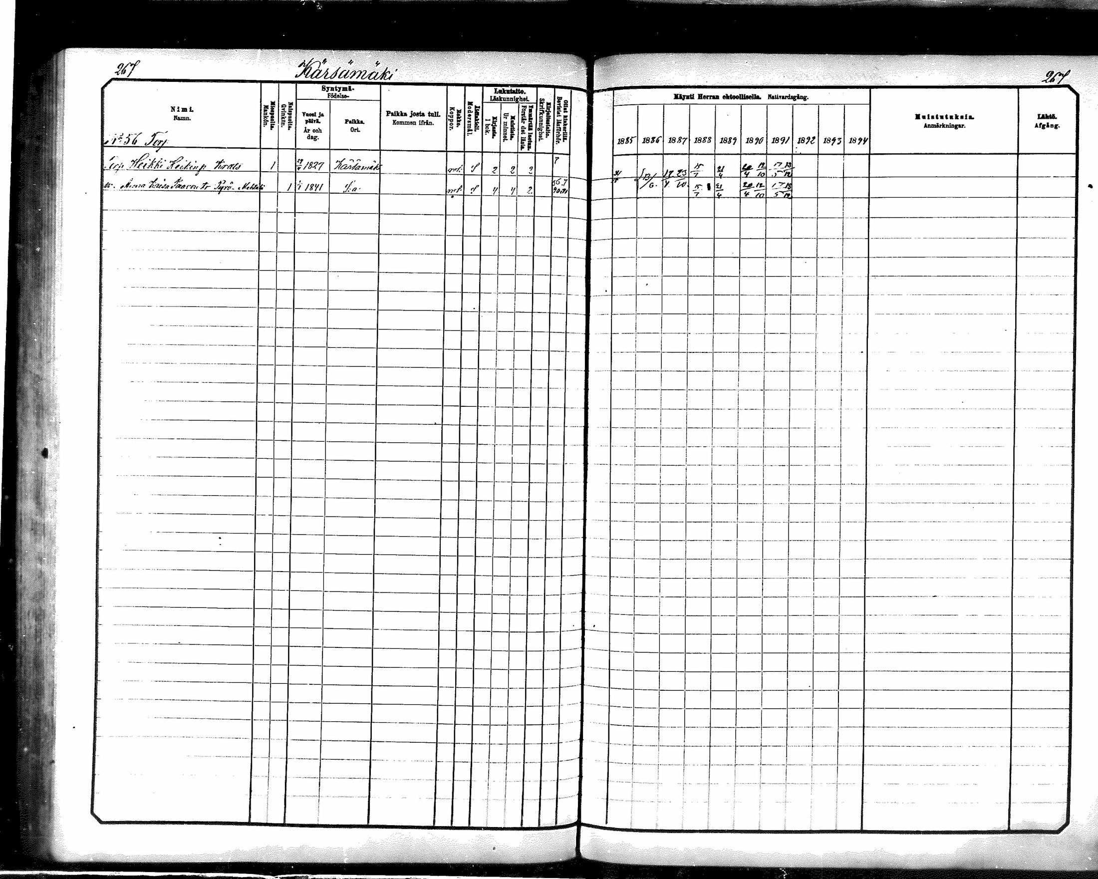 [ ../kirjat/Kirkonkirjat/karsamaki/rippikirja_1885-1891_mko77-89/kuvat/265.jpg ]