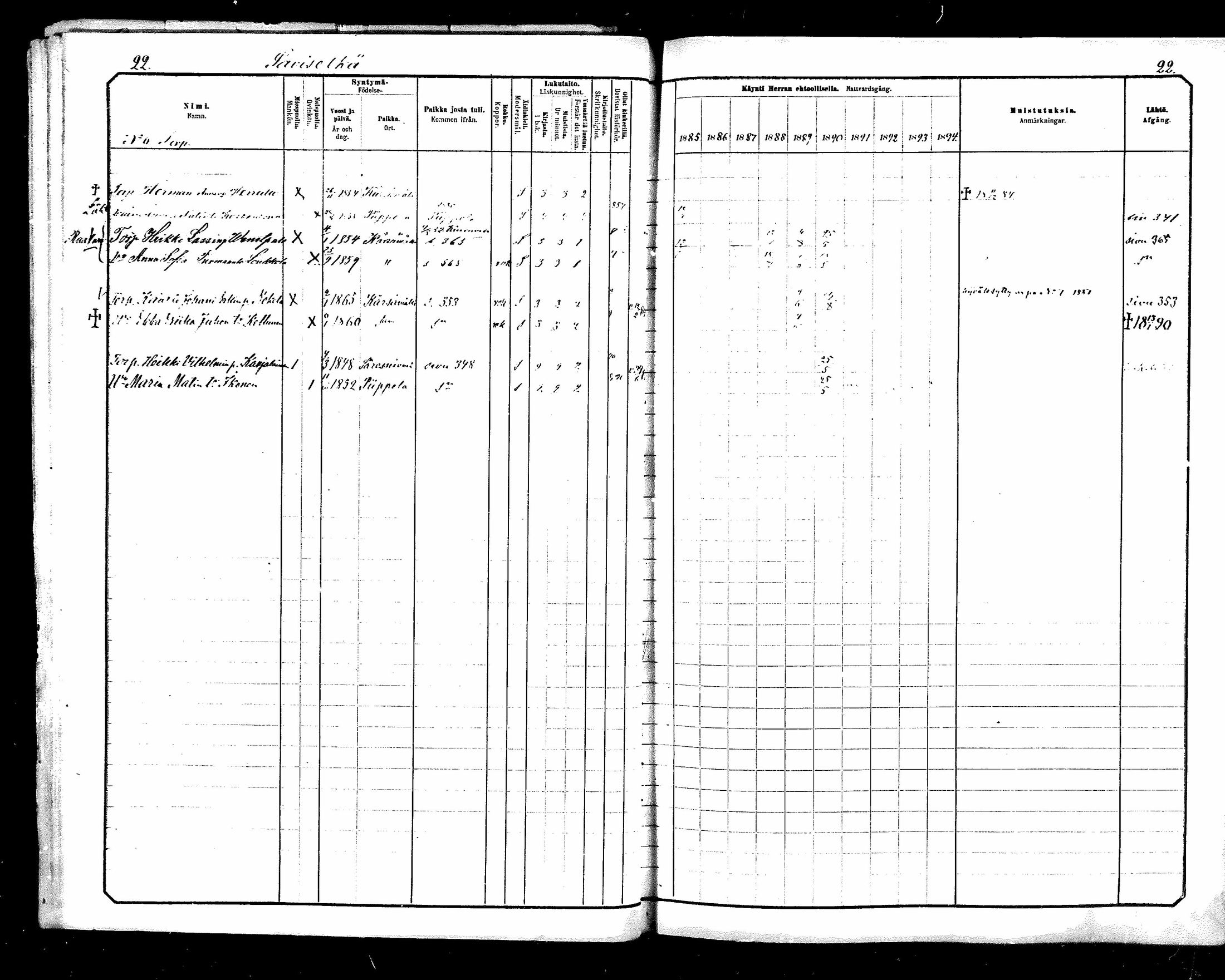 [ ../kirjat/Kirkonkirjat/karsamaki/rippikirja_1885-1891_mko77-89/kuvat/27.jpg ]