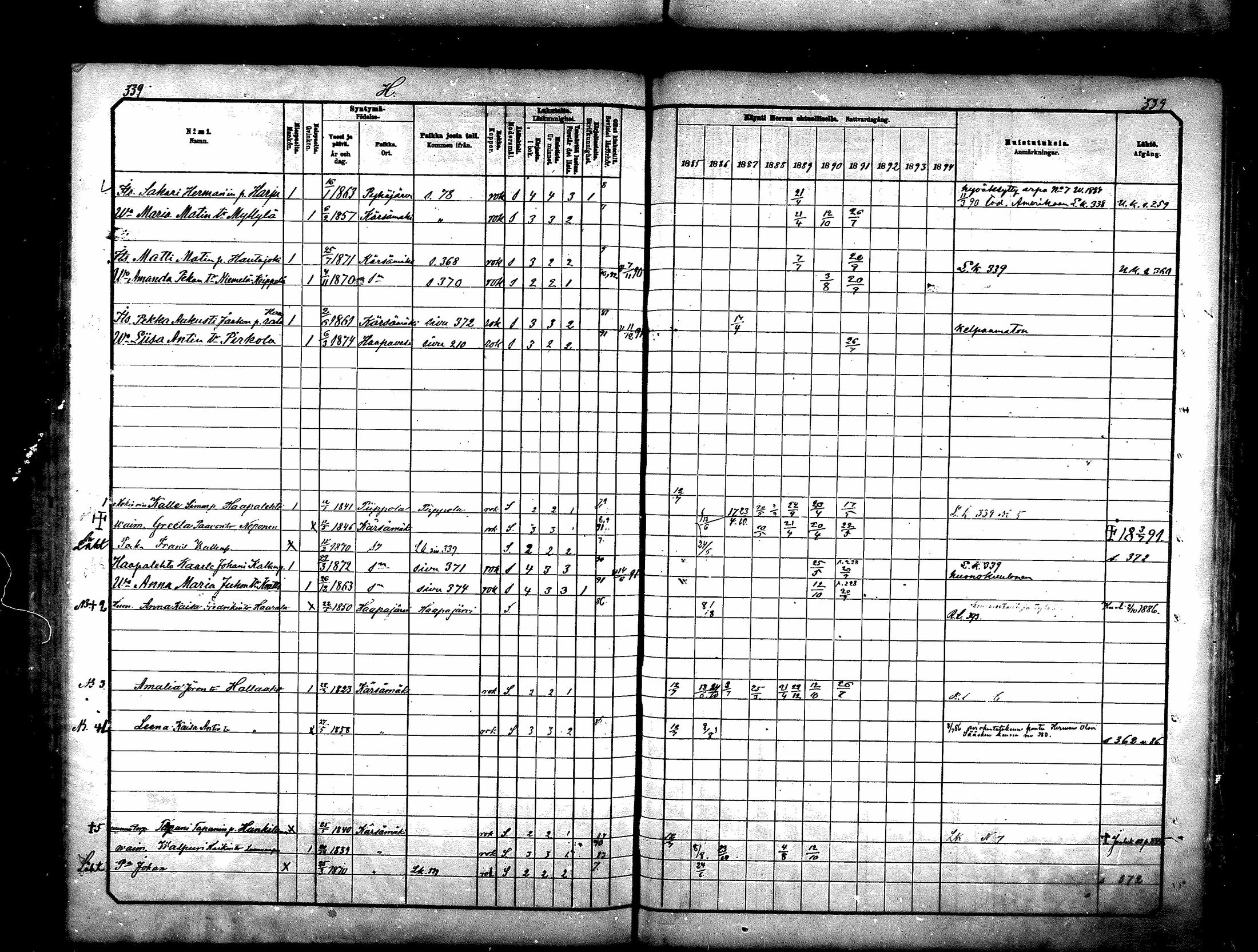 [ ../kirjat/Kirkonkirjat/karsamaki/rippikirja_1885-1891_mko77-89/kuvat/337.jpg ]