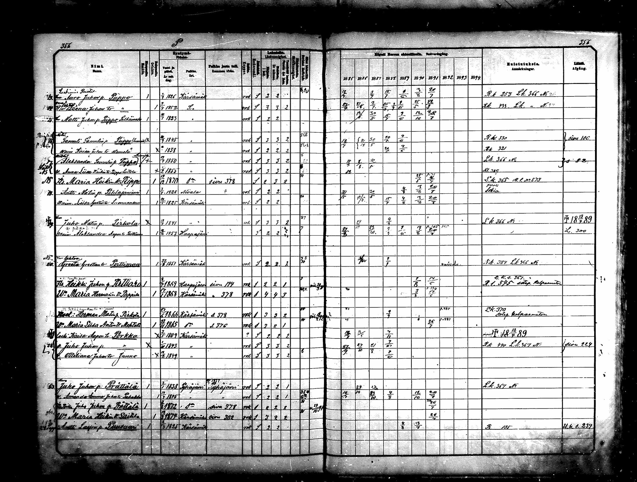 [ ../kirjat/Kirkonkirjat/karsamaki/rippikirja_1885-1891_mko77-89/kuvat/354.jpg ]