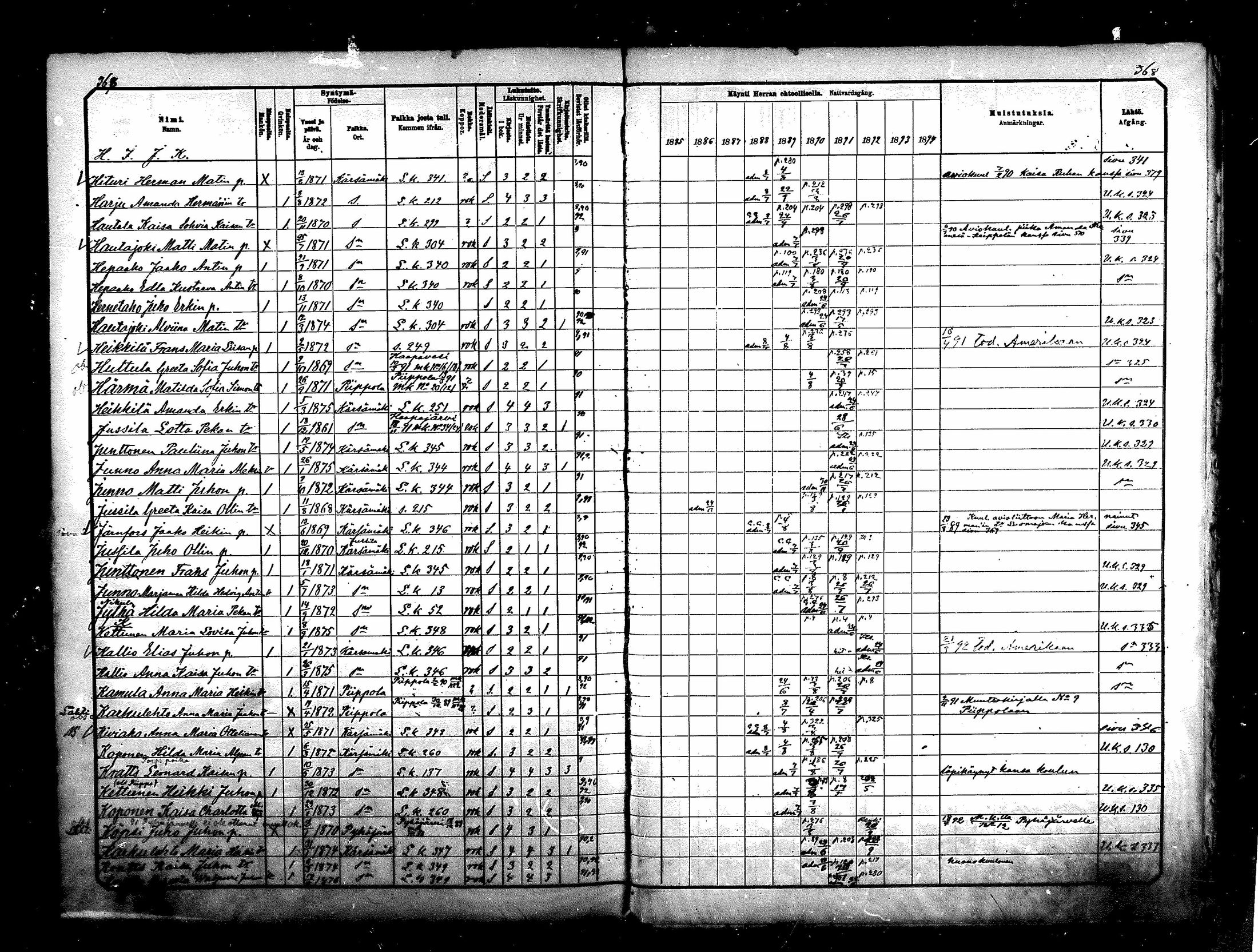 [ ../kirjat/Kirkonkirjat/karsamaki/rippikirja_1885-1891_mko77-89/kuvat/366.jpg ]
