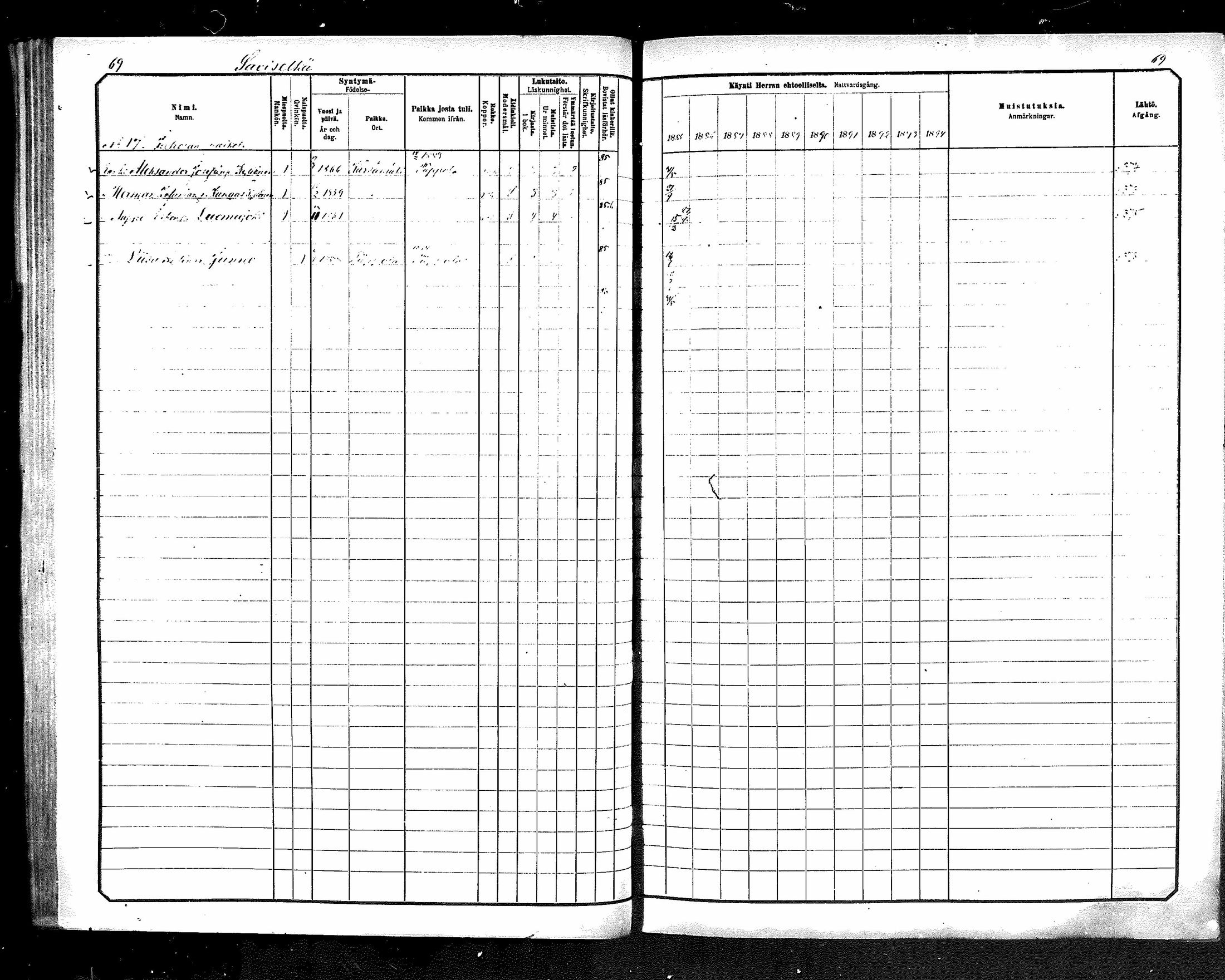 [ ../kirjat/Kirkonkirjat/karsamaki/rippikirja_1885-1891_mko77-89/kuvat/70.jpg ]