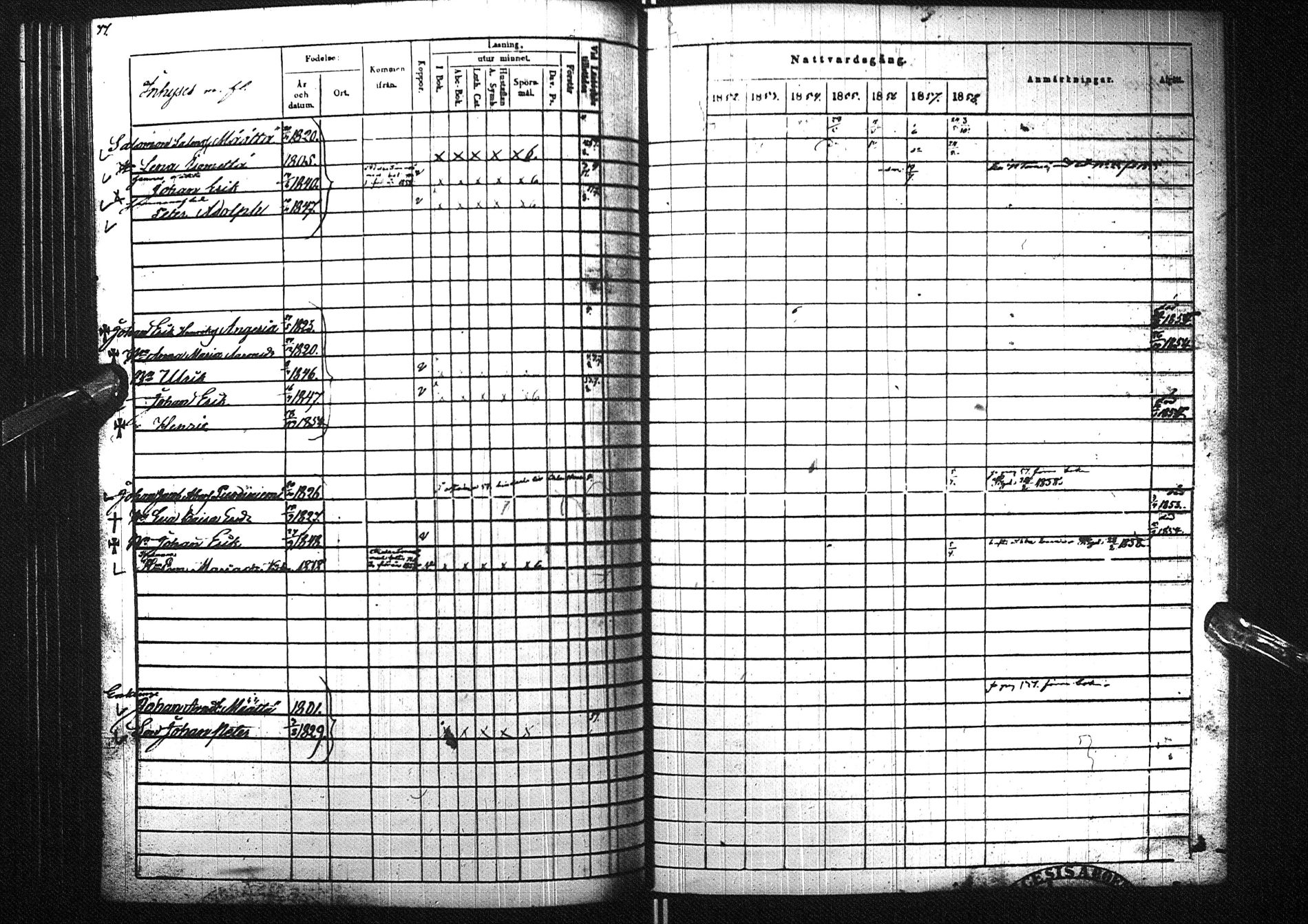 [ ../kirjat/Kirkonkirjat/karunki/rippikirja_1852-1858_ik196/kuvat/77.jpg ]
