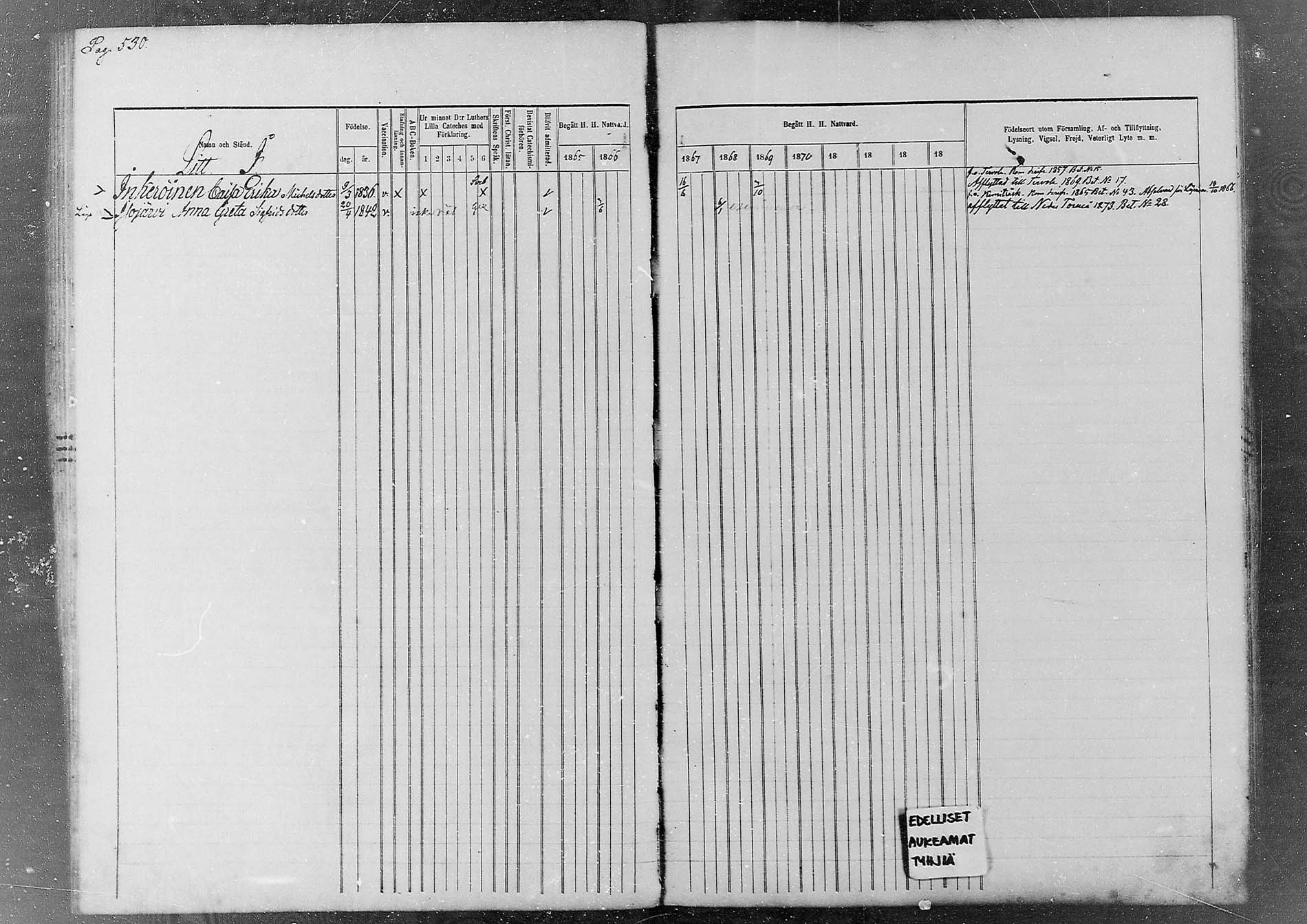 [ ../kirjat/Kirkonkirjat/kemi/rippikirja_1865-1874_msrk_mko26-49/kuvat/407.jpg ]