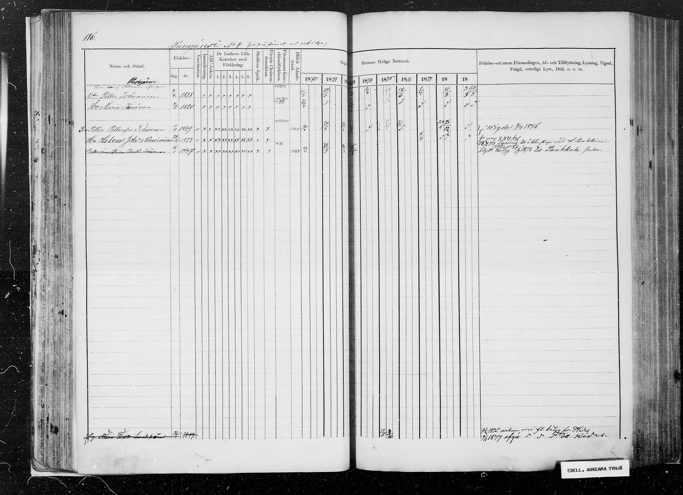 [ ../kirjat/Kirkonkirjat/kesalahti/rippikirja_1871-1880_mko29-41/kuvat/103.jpg ]
