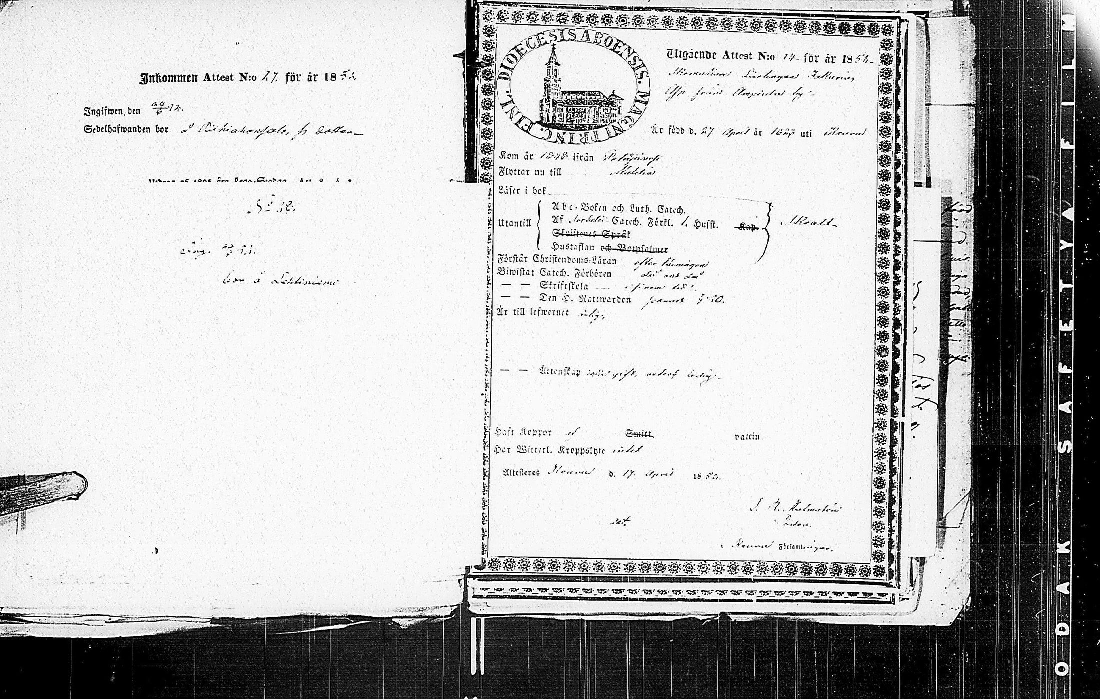 [ ../kirjat/Kirkonkirjat/keuruu/muuttokirjoja_1851-1853_uk397-398/kuvat/97.jpg ]