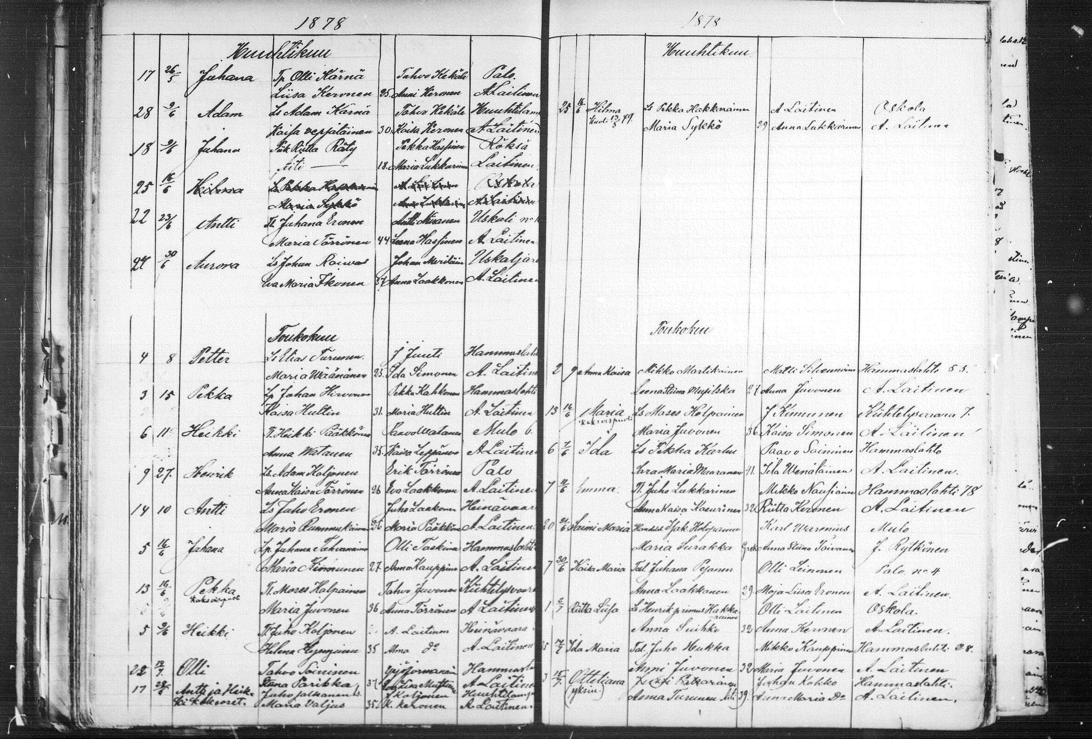 [ ../kirjat/Kirkonkirjat/kiihtelysvaara/syntyneet_1862-1881_mko504-509/kuvat/152.jpg ]