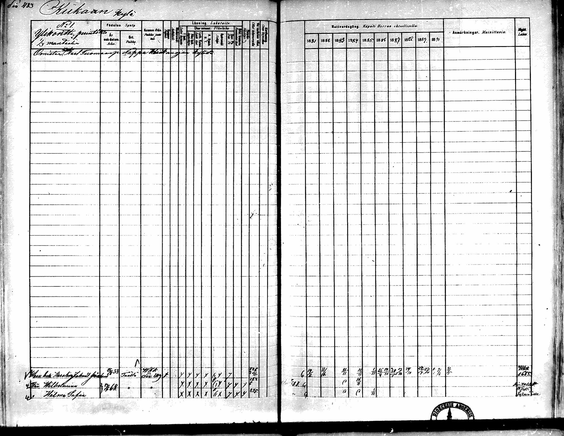 [ ../kirjat/Kirkonkirjat/kiikka/rippikirja_1881-1890_mko157-174/kuvat/457.jpg ]
