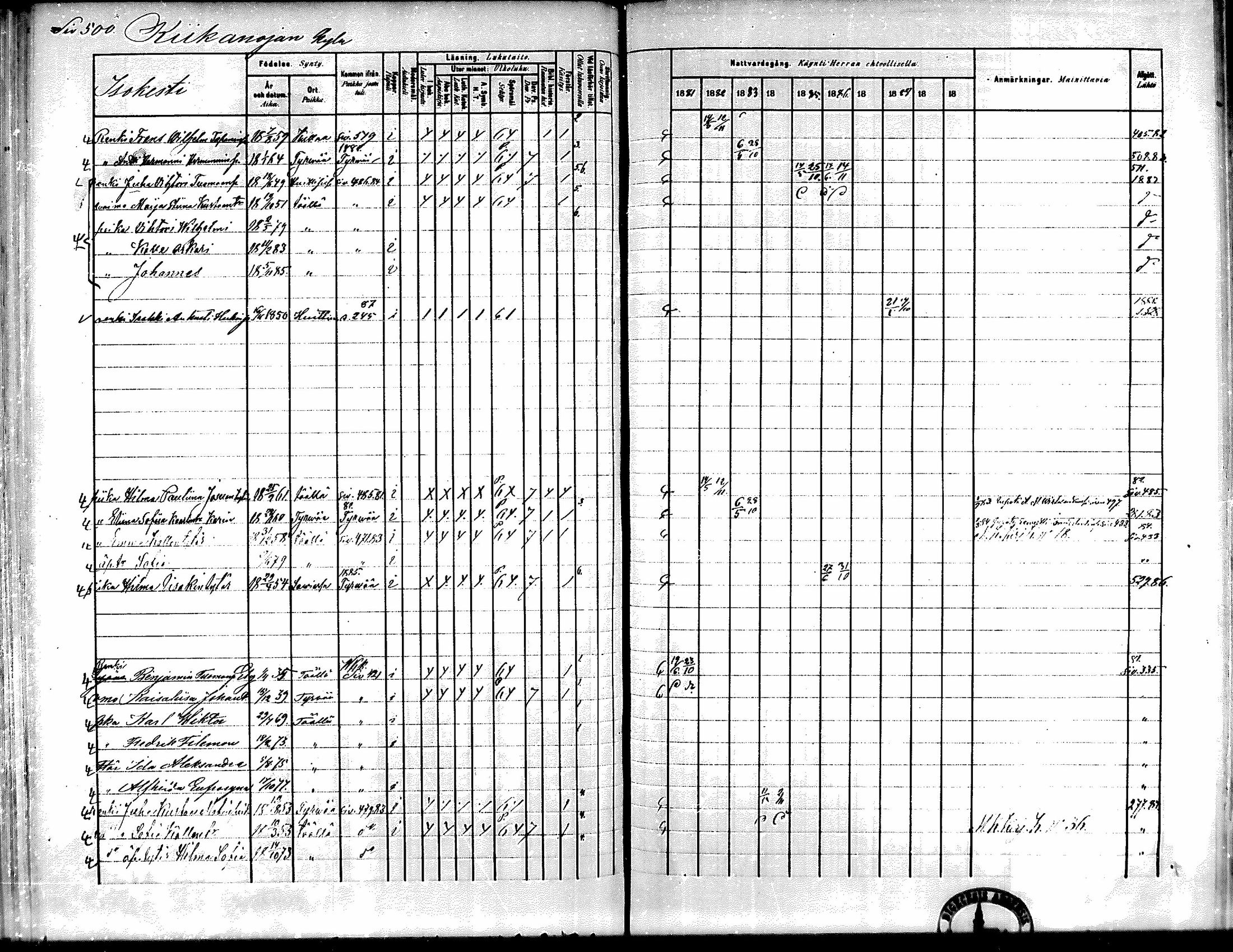 [ ../kirjat/Kirkonkirjat/kiikka/rippikirja_1881-1890_mko157-174/kuvat/473.jpg ]