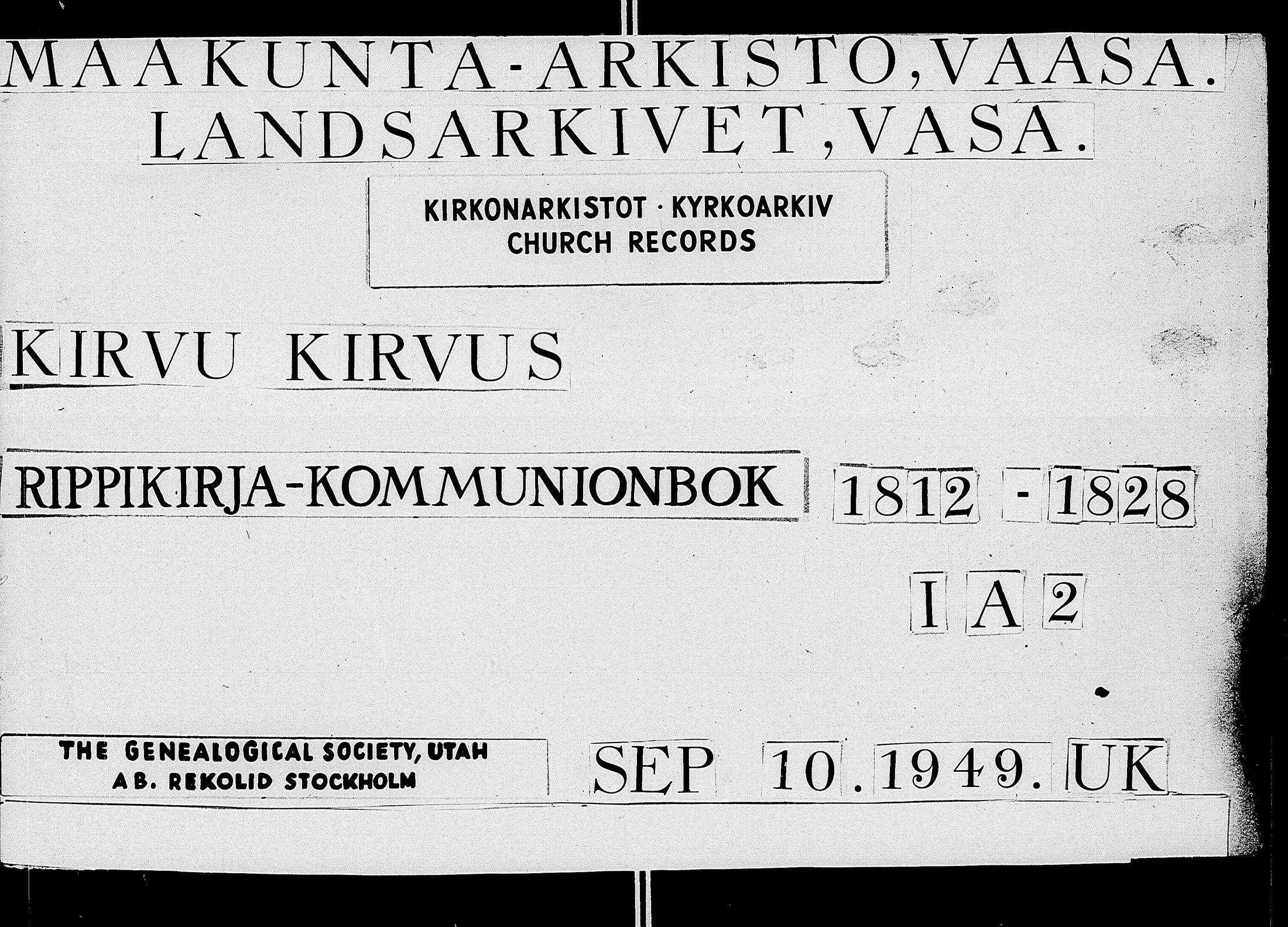 [ ../kirjat/Kirkonkirjat/kirvu/rippikirja_1812-1828_uk560/kuvat/1.jpg ]