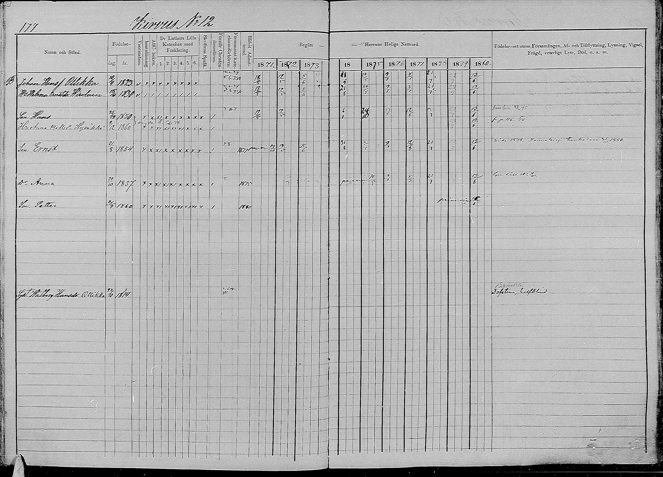 [ ../kirjat/Kirkonkirjat/kirvu/rippikirja_1871-1880_mko13-22/kuvat/173.jpg ]