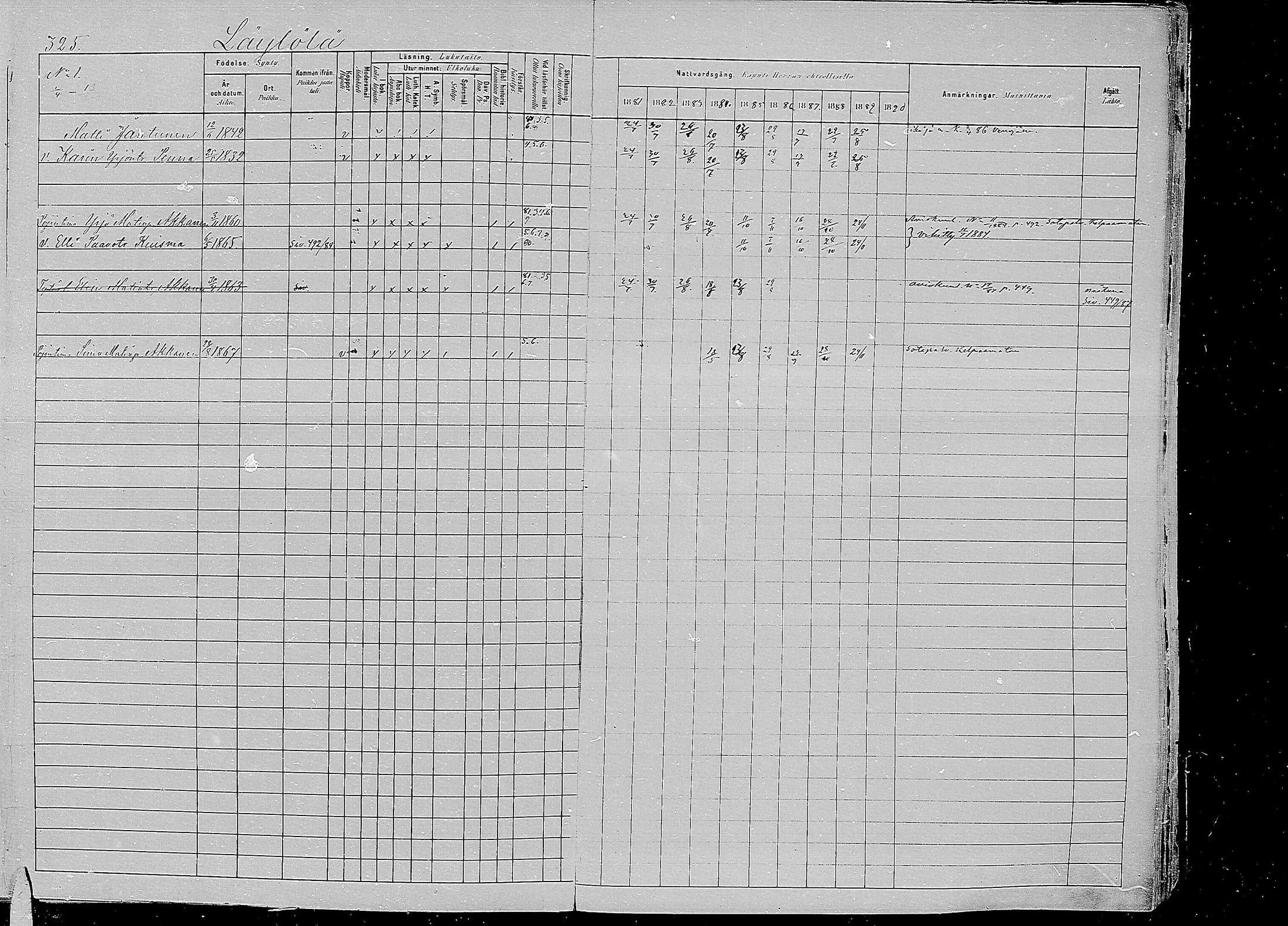 [ ../kirjat/Kirkonkirjat/kirvu/rippikirja_1881-1890_mko42-55/kuvat/313.jpg ]