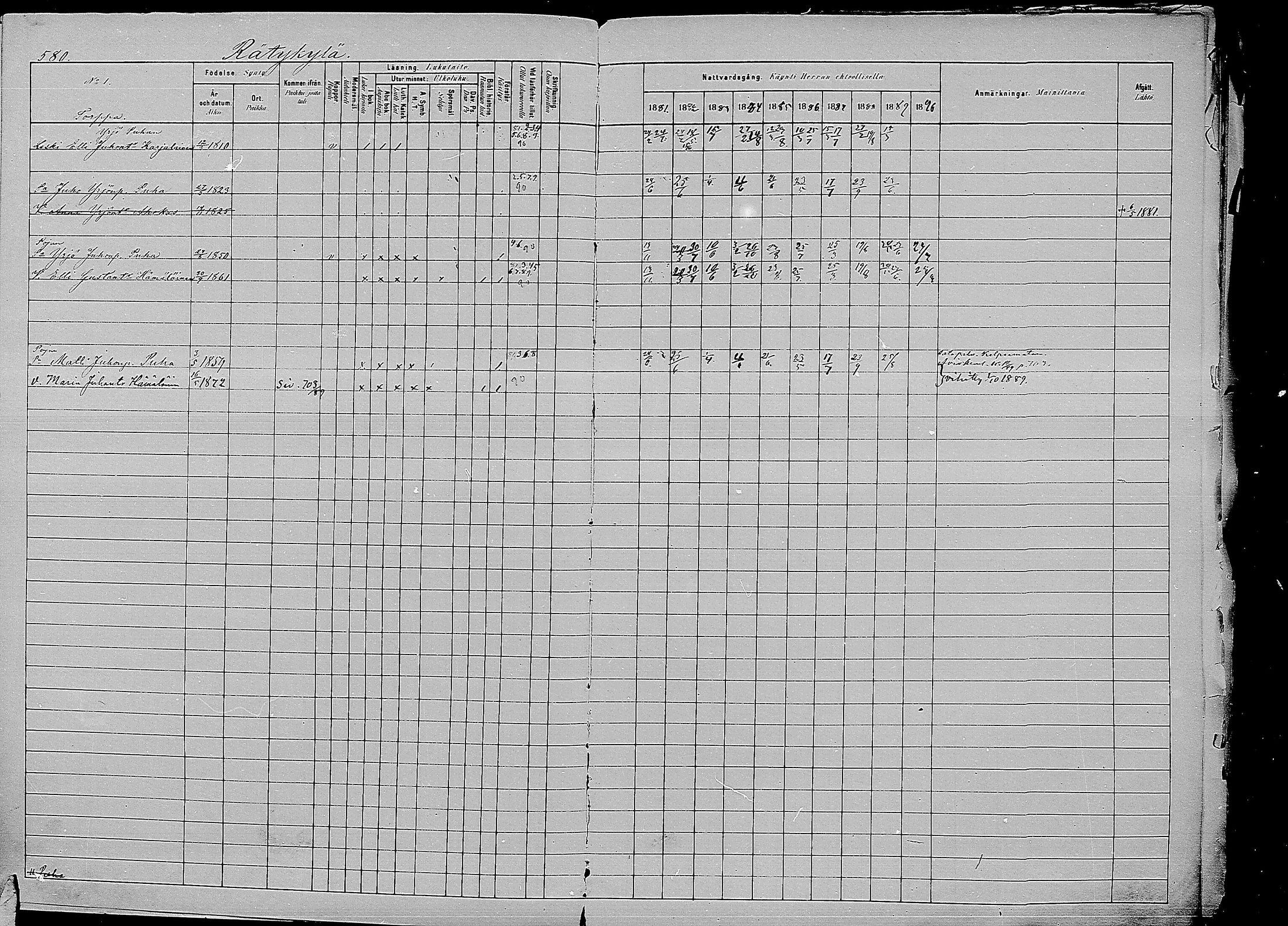 [ ../kirjat/Kirkonkirjat/kirvu/rippikirja_1881-1890_mko56-71/kuvat/173.jpg ]