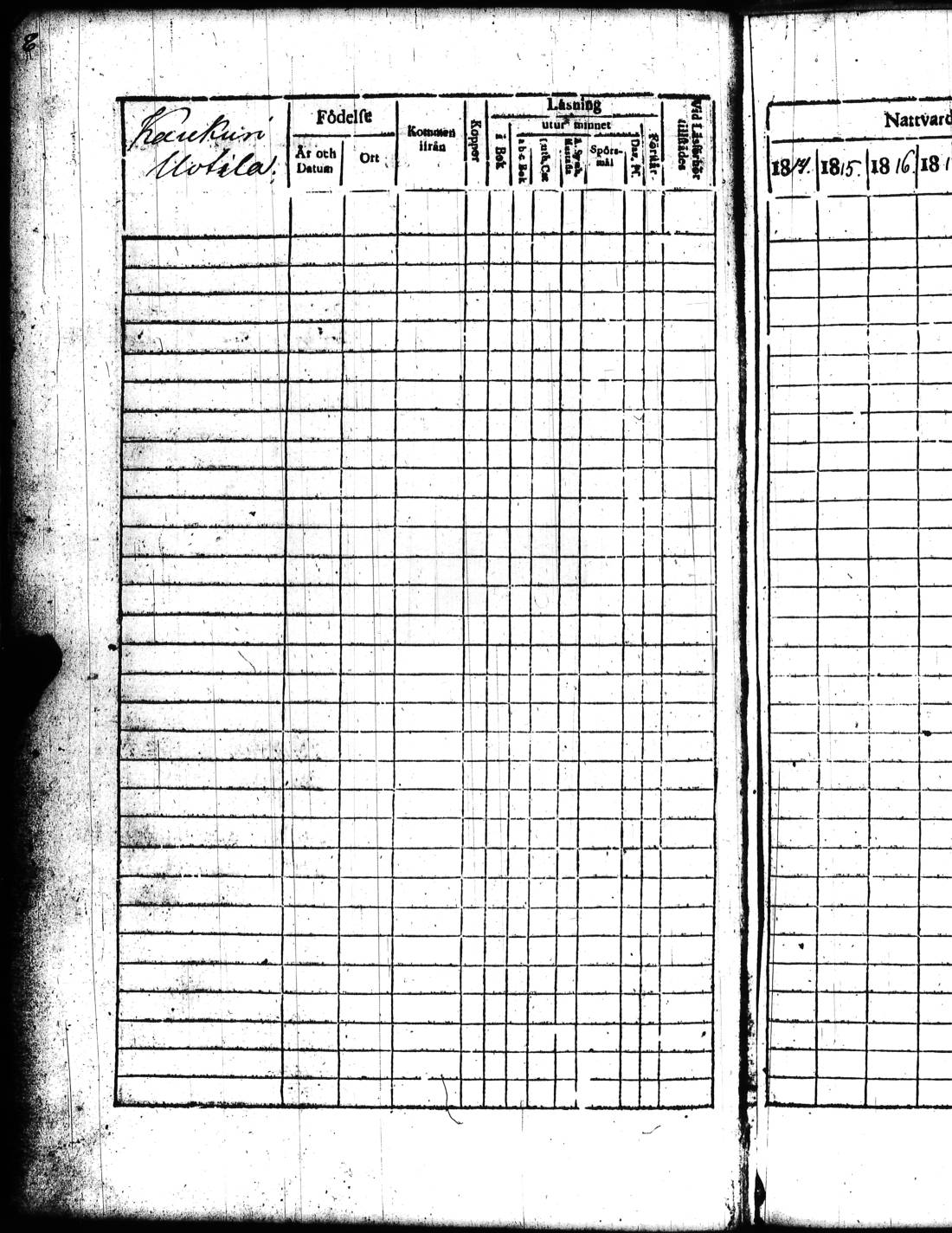 [ ../kirjat/Kirkonkirjat/kisko/rippikirja_1814-1820_jk1033_ai9a/kuvat/19.jpg ]
