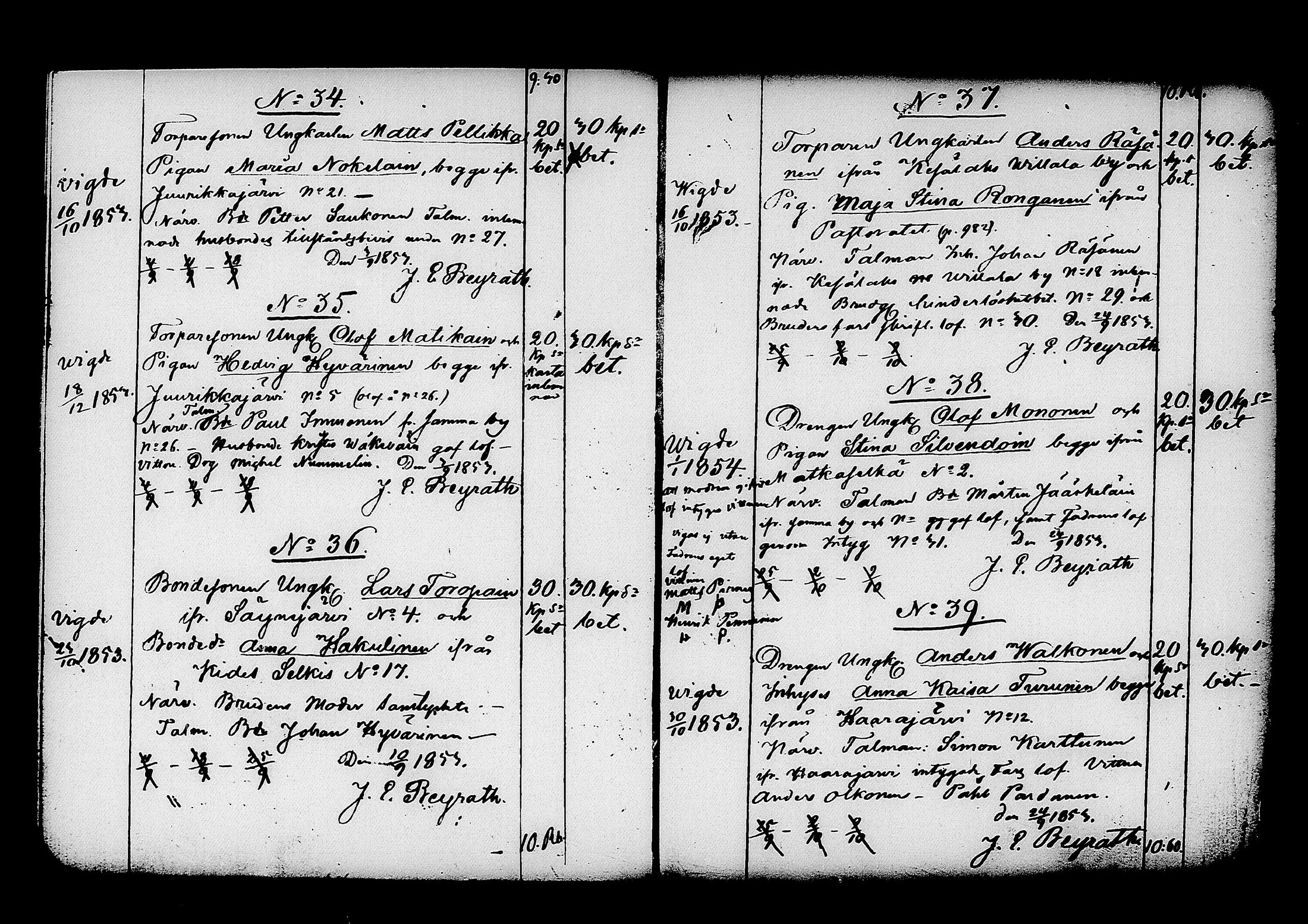 [ ../kirjat/Kirkonkirjat/kitee/kuulutetut_1852-1861_tk2149/kuvat/24.jpg ]