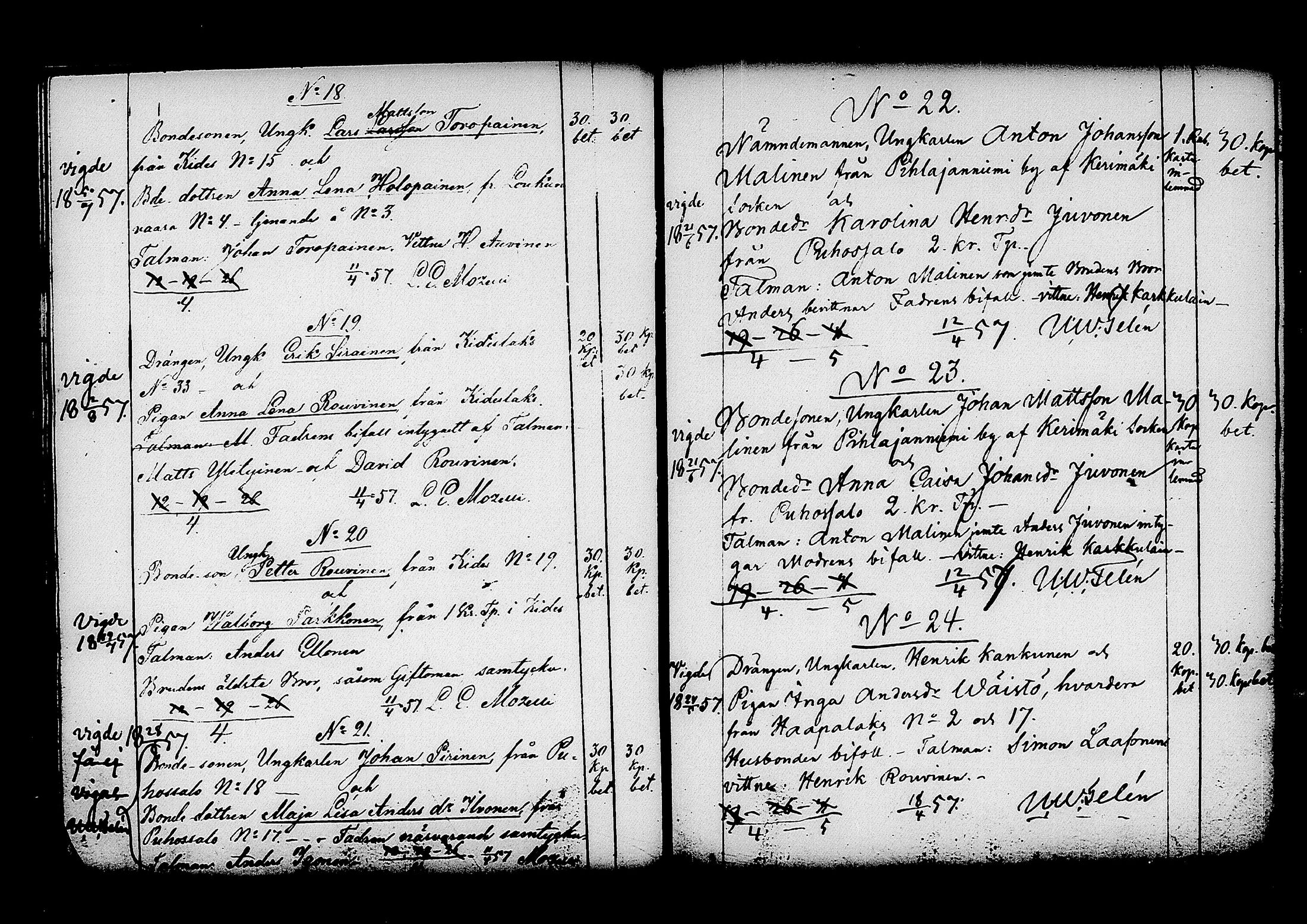 [ ../kirjat/Kirkonkirjat/kitee/kuulutetut_1852-1861_tk2149/kuvat/69.jpg ]