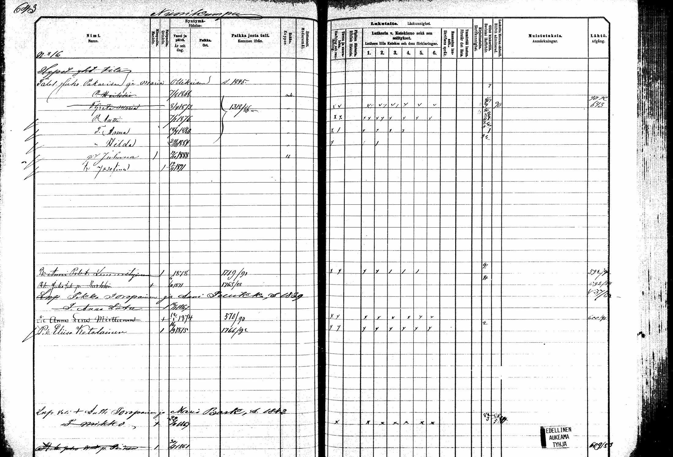 [ ../kirjat/Kirkonkirjat/kitee/lastenkirja_1882-1890_mko673-684/kuvat/77.jpg ]