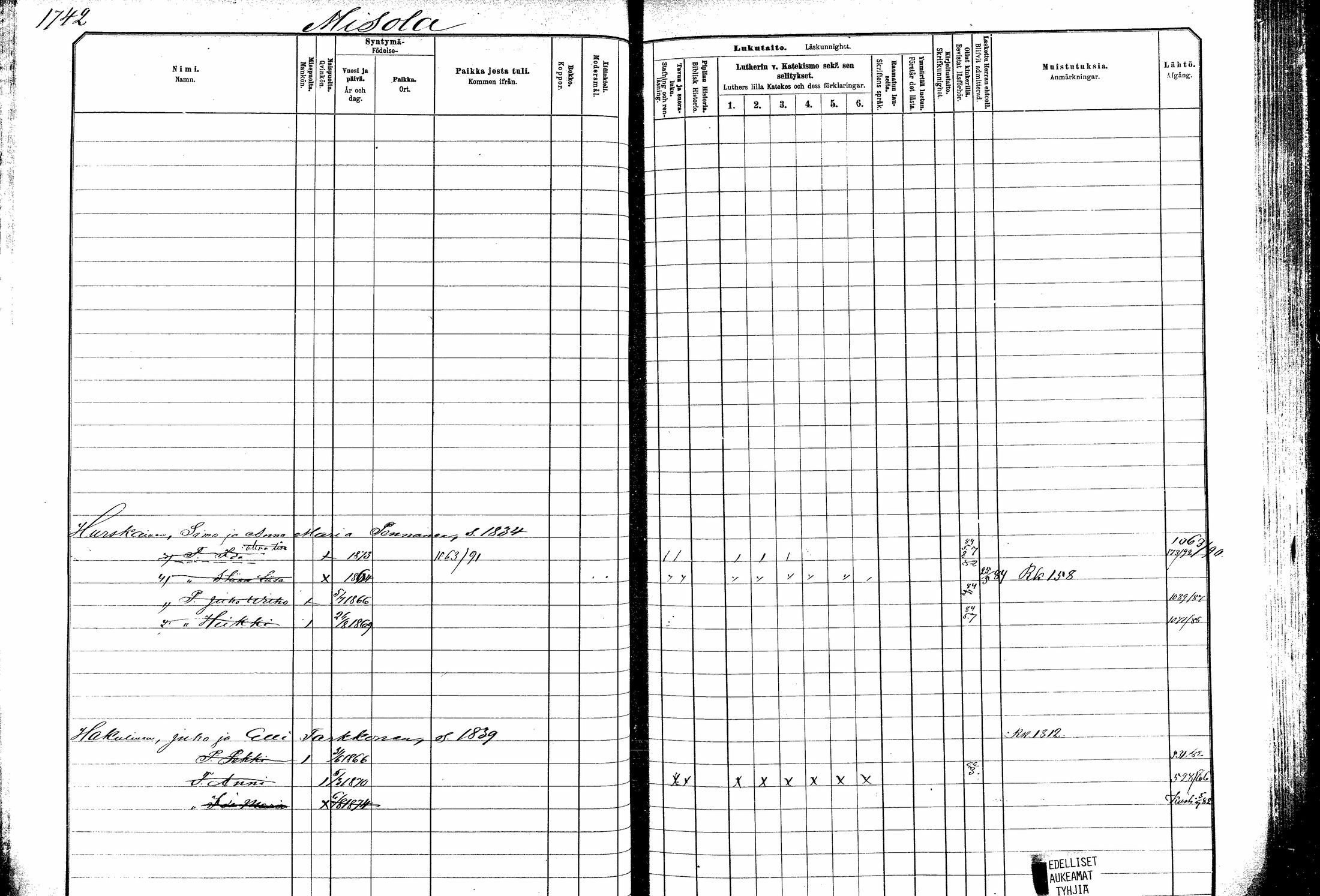 [ ../kirjat/Kirkonkirjat/kitee/lastenkirja_1882-1890_mko697-708/kuvat/171.jpg ]