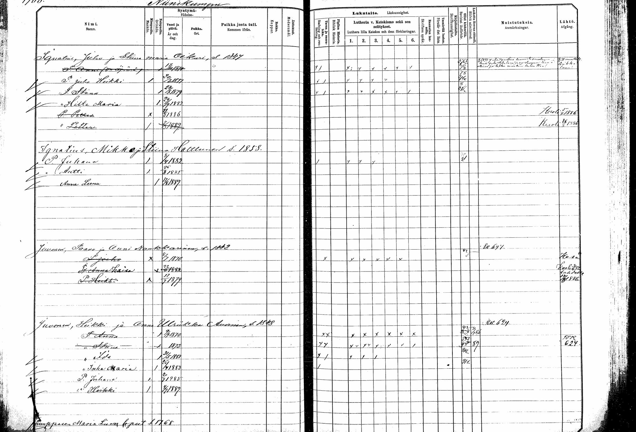[ ../kirjat/Kirkonkirjat/kitee/lastenkirja_1882-1890_mko697-708/kuvat/193.jpg ]