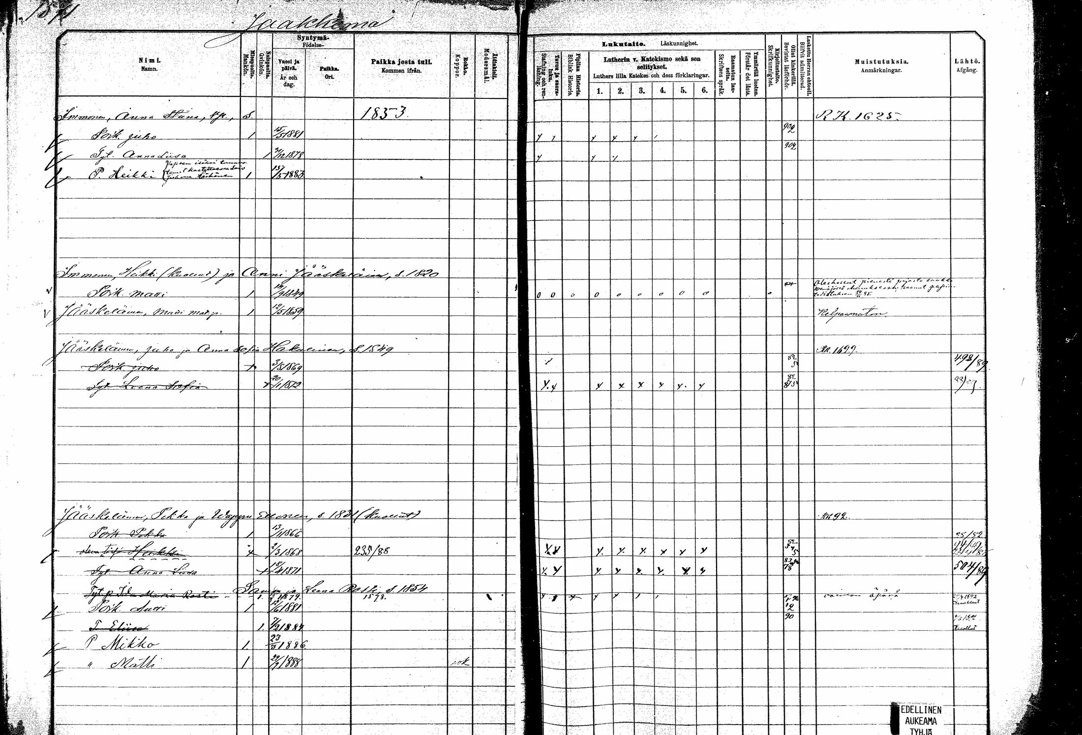 [ ../kirjat/Kirkonkirjat/kitee/lastenkirja_1882-1890_mko697-708/kuvat/20.jpg ]