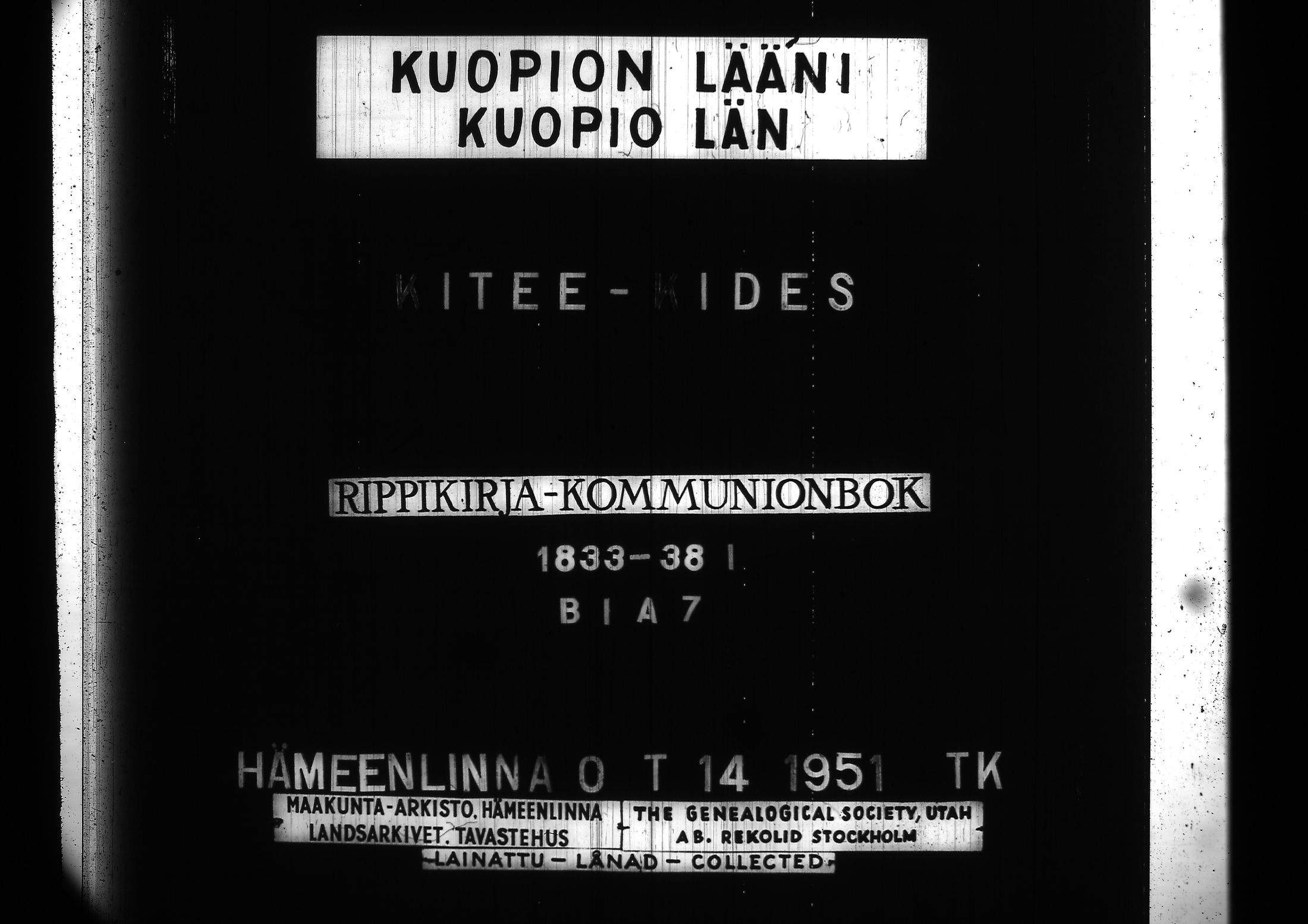[ ../kirjat/Kirkonkirjat/kitee/rippikirja_1833-1838_tk2142/kuvat/1.jpg ]