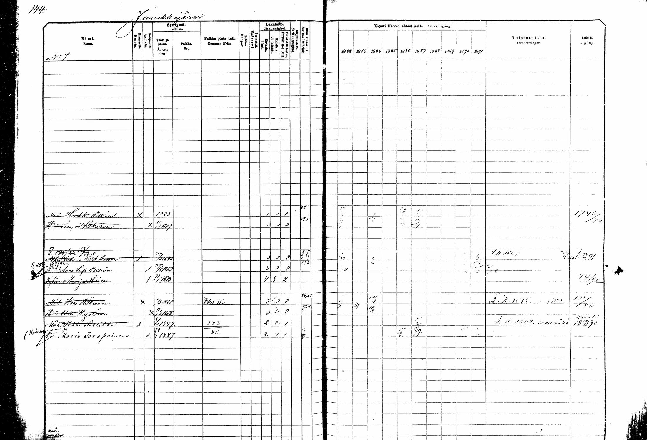 [ ../kirjat/Kirkonkirjat/kitee/rippikirja_1882-1890_mko35-49/kuvat/126.jpg ]