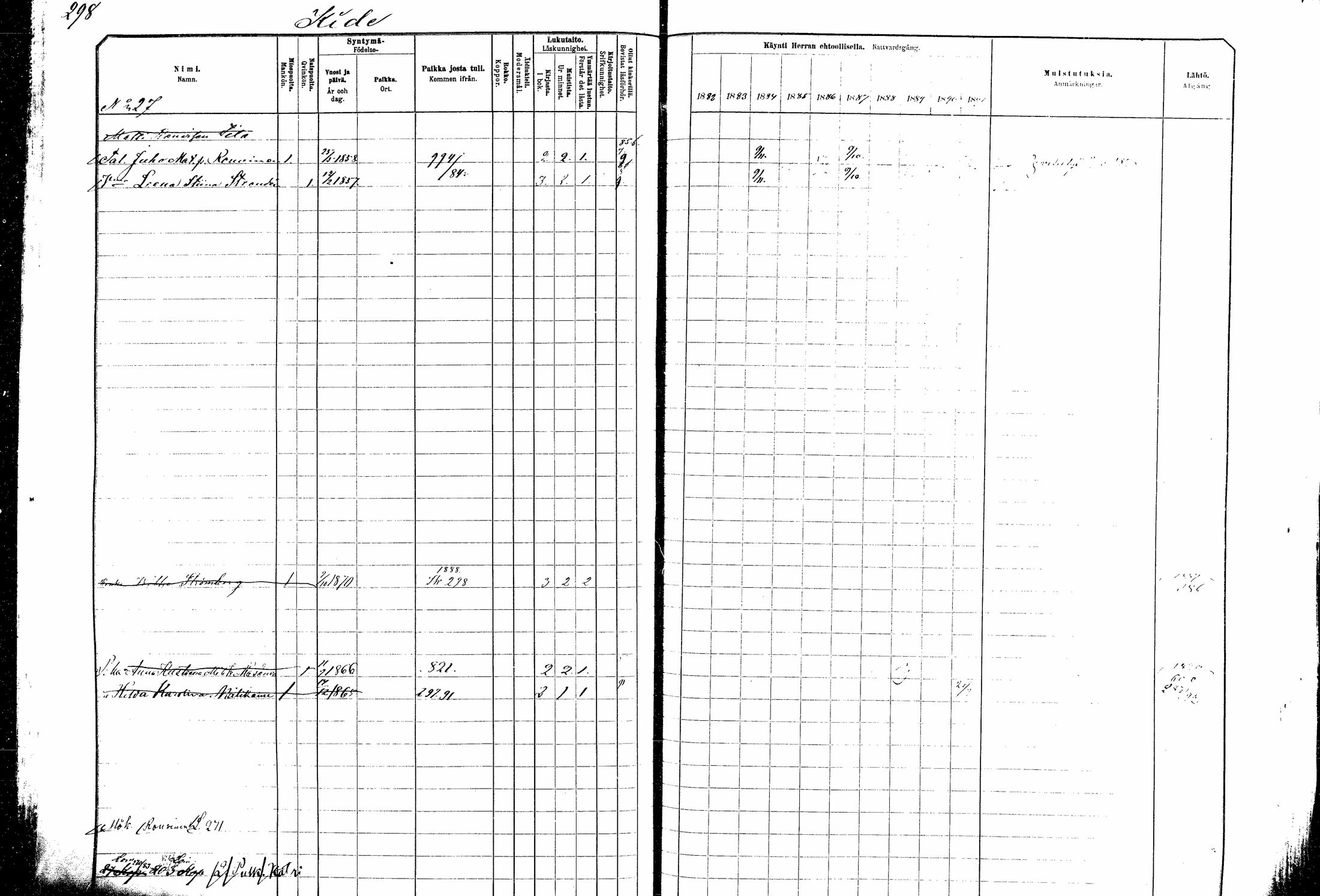 [ ../kirjat/Kirkonkirjat/kitee/rippikirja_1882-1890_mko35-49/kuvat/275.jpg ]
