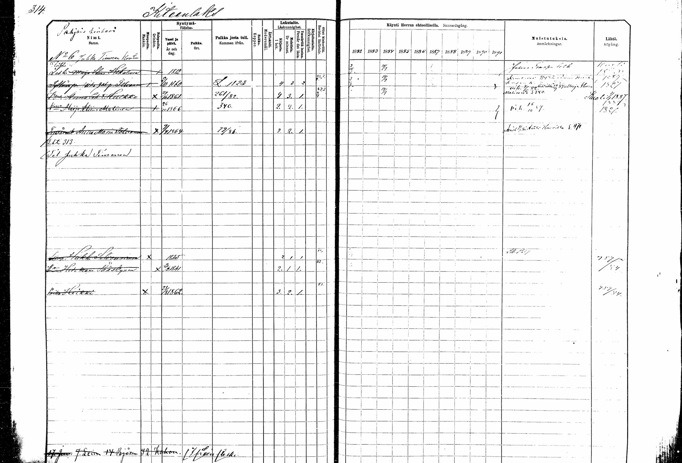 [ ../kirjat/Kirkonkirjat/kitee/rippikirja_1882-1890_mko35-49/kuvat/290.jpg ]