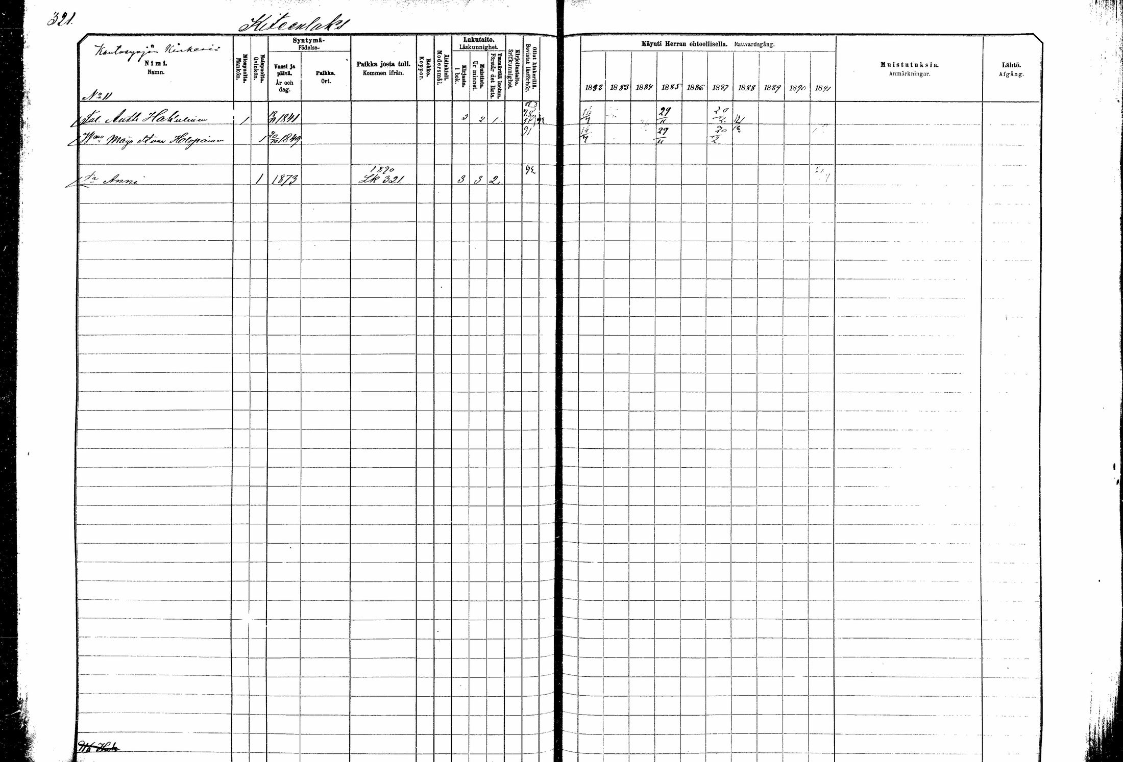 [ ../kirjat/Kirkonkirjat/kitee/rippikirja_1882-1890_mko35-49/kuvat/297.jpg ]