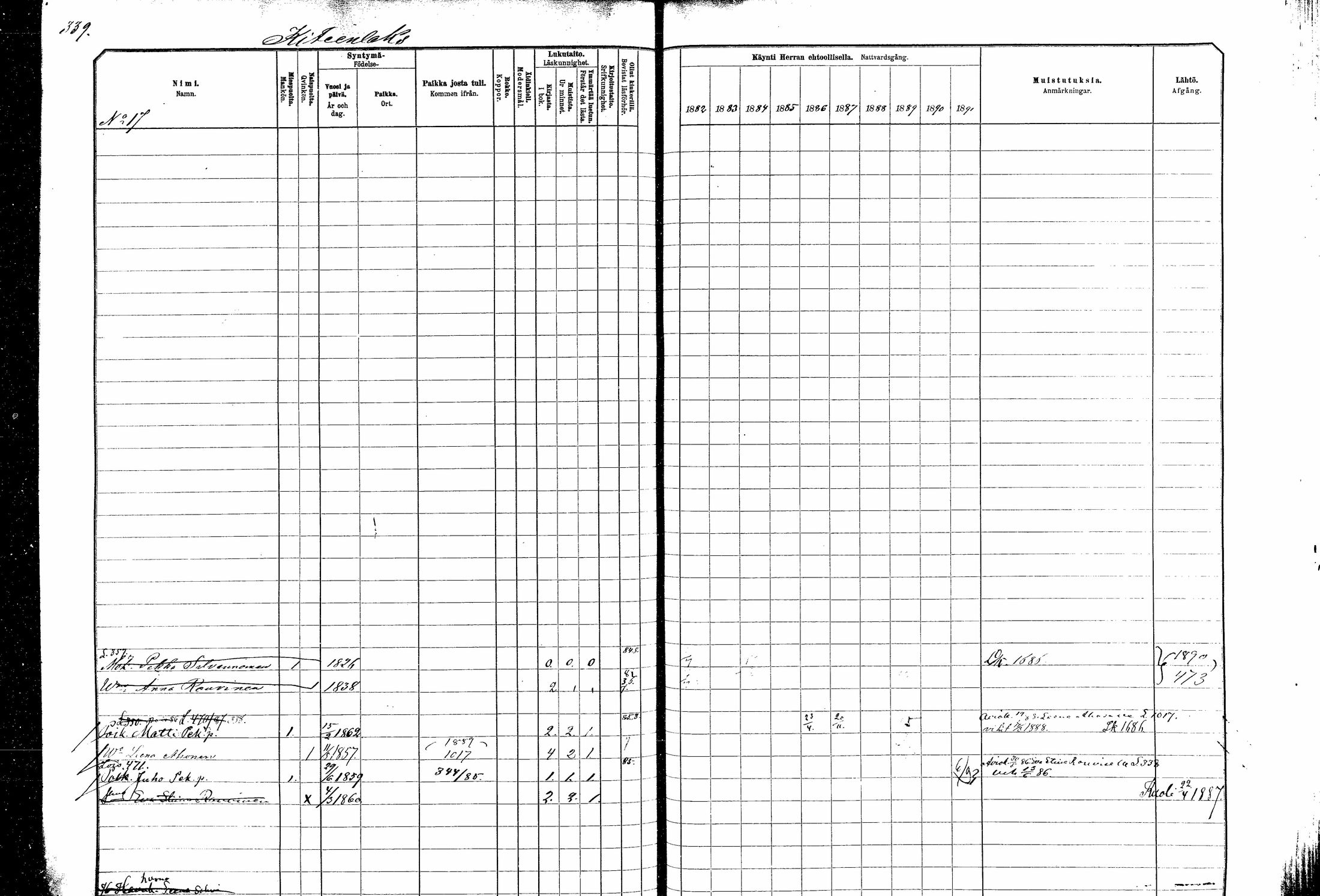 [ ../kirjat/Kirkonkirjat/kitee/rippikirja_1882-1890_mko35-49/kuvat/315.jpg ]
